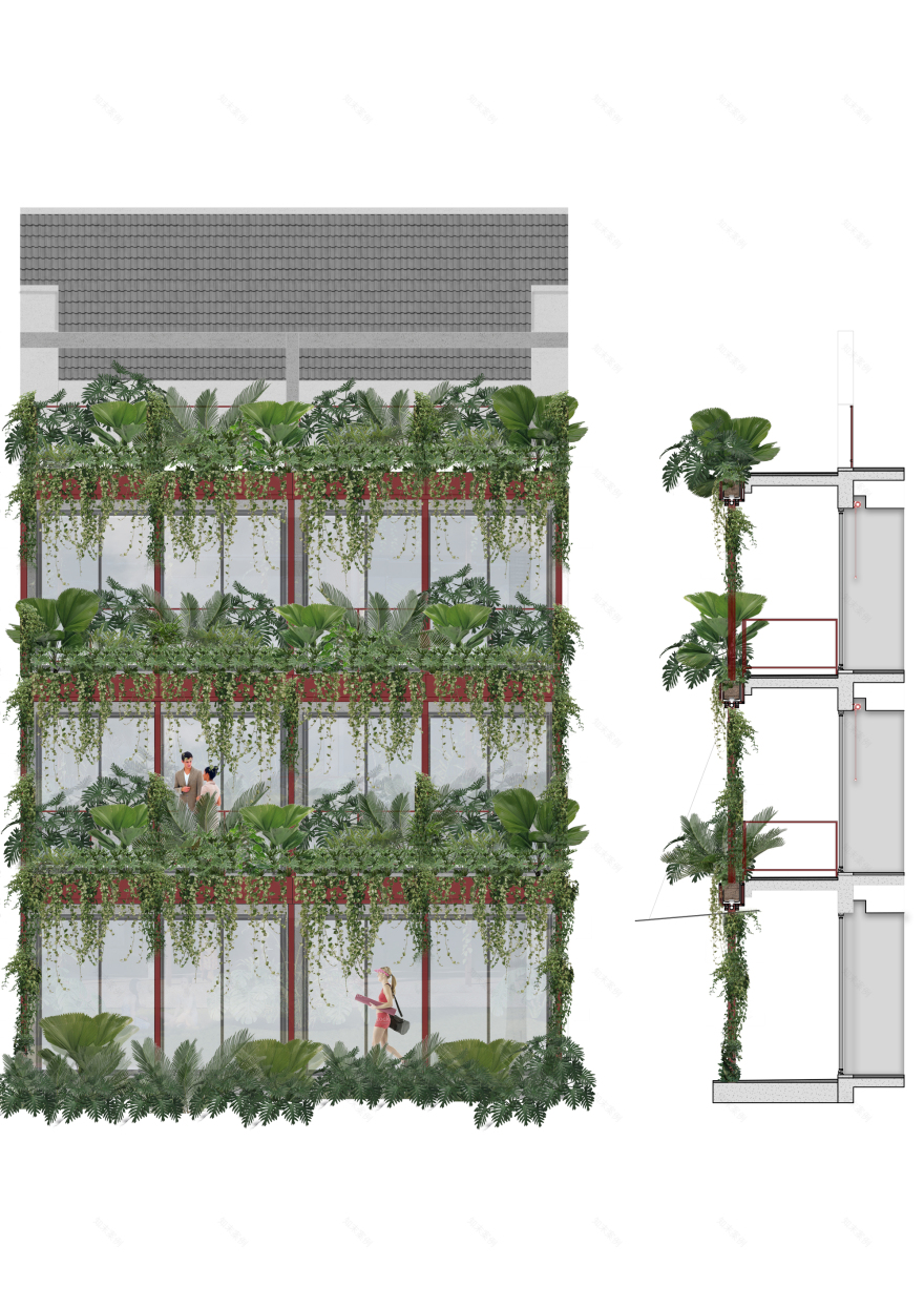 吴哥格雷斯公寓丨柬埔寨暹粒丨Bloom Architecture-43