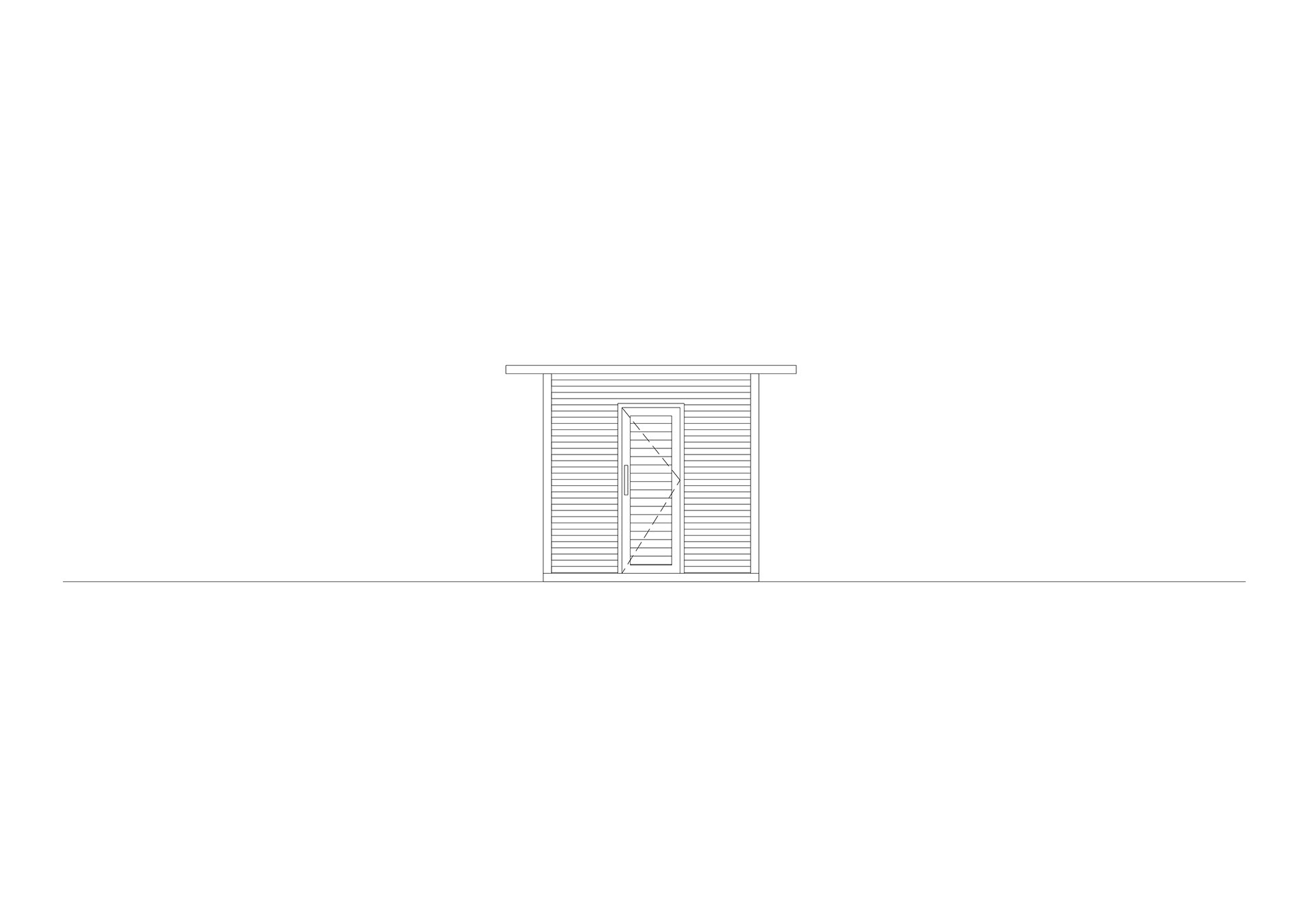 architectural drawing of residential house-33