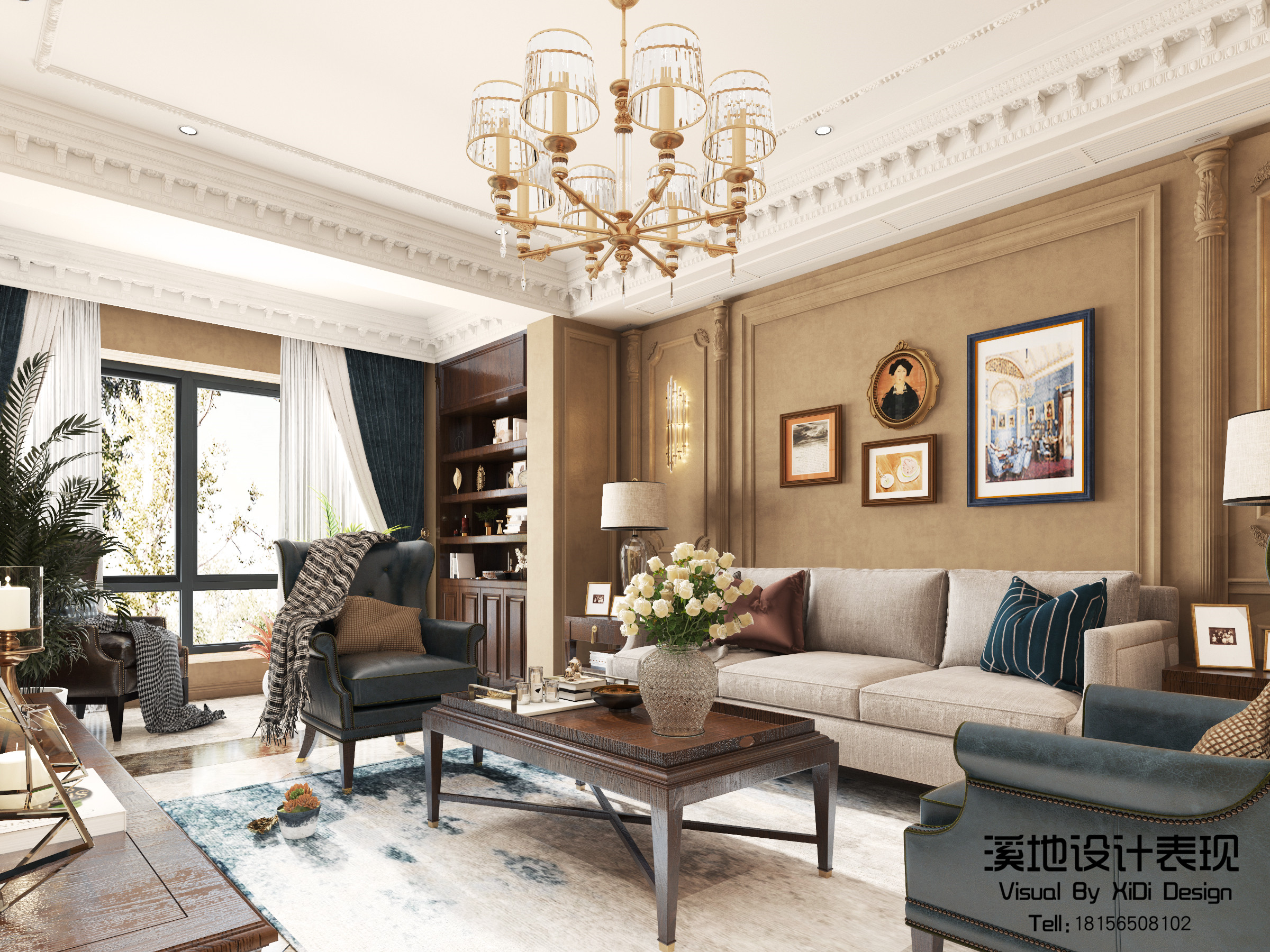 纯美式纯欧式风格精选效果图                     -8