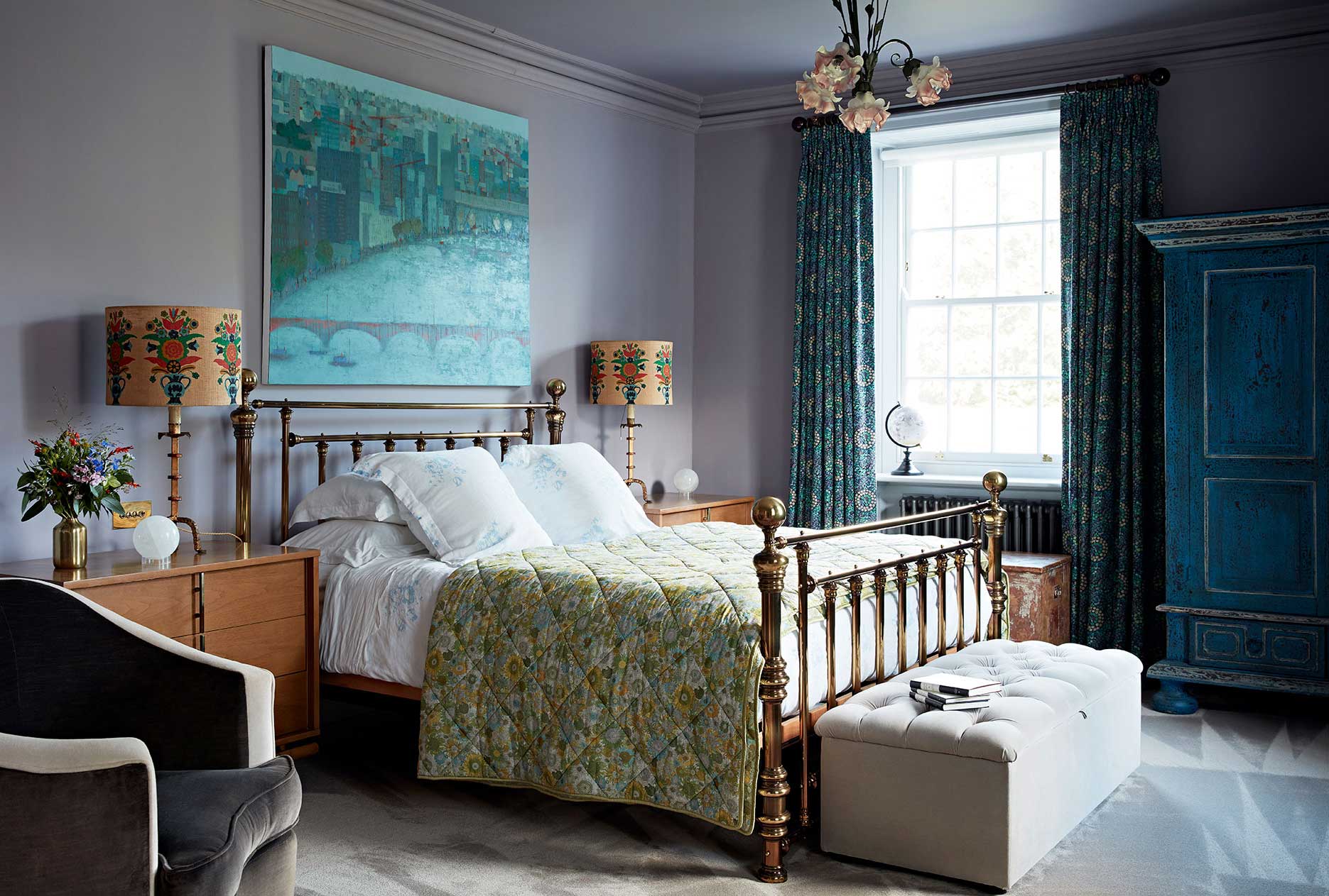 色彩斑斓的英式传统家居设计-7