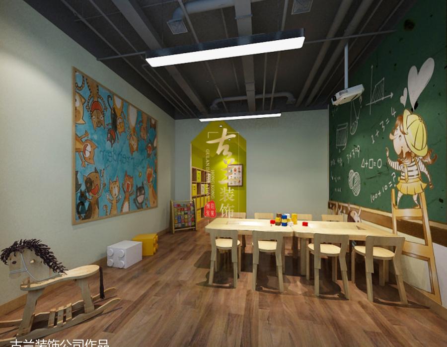 古兰装饰打造乐高早教中心,专业培训机构的室内设计佳作-10