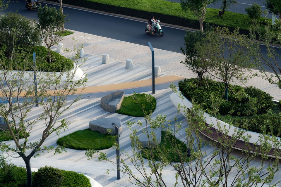 潍坊风之广场丨中国潍坊丨HID翰地景观-22