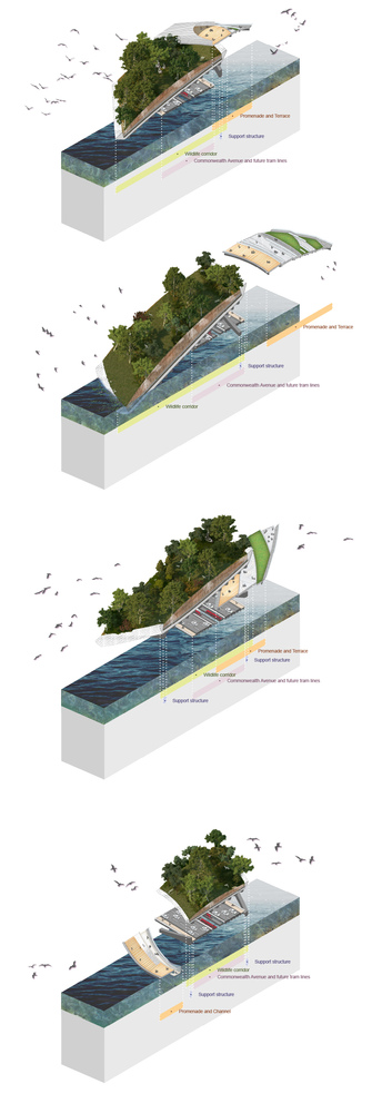 Ribbons of Life（“生命之带”）人行桥丨澳大利亚堪培拉丨CX Landscape建筑工作室-28