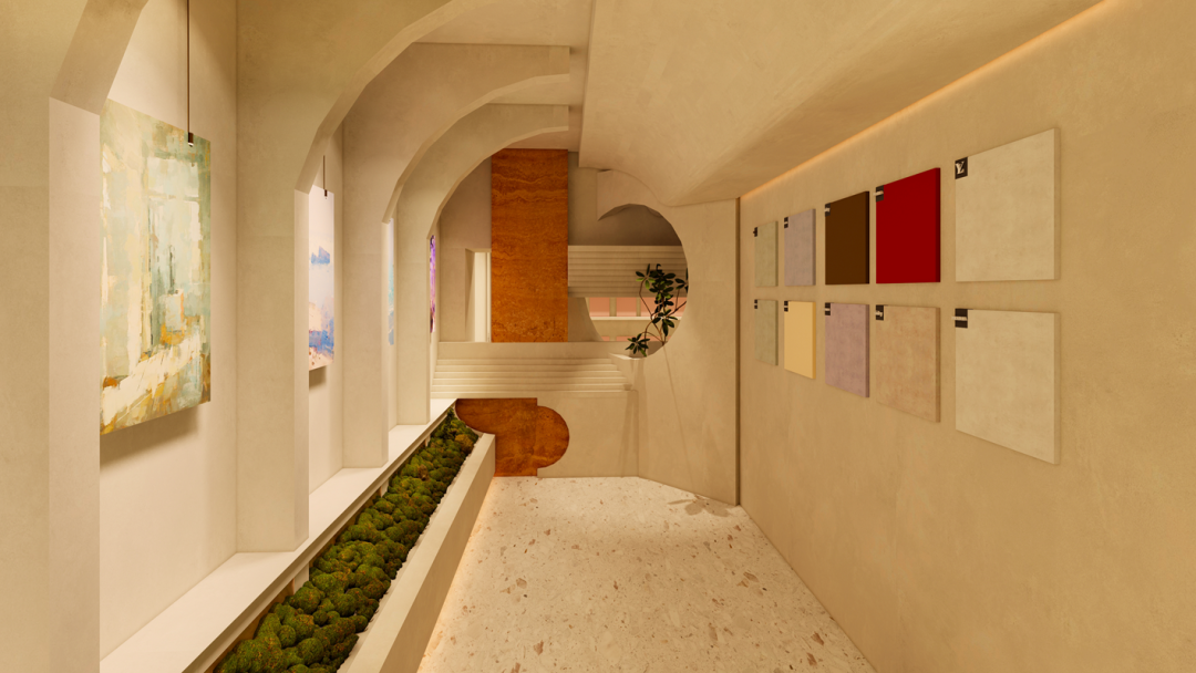 郫都红星美凯龙涂料展厅丨堇尚悦设计-25