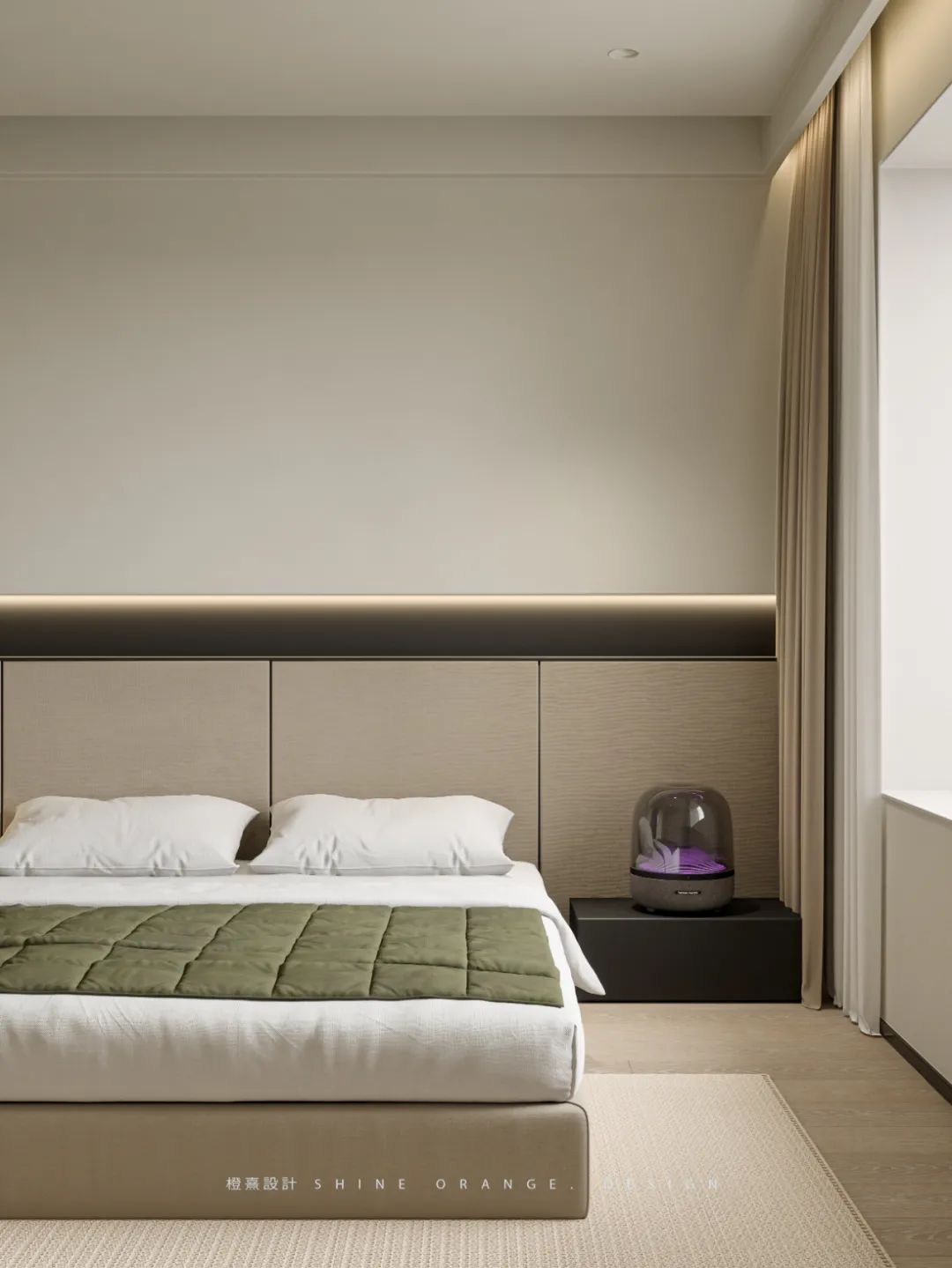 清夜无尘 月色如银 · 110㎡现代极简主义住宅丨中国宁波丨橙熹设计-33