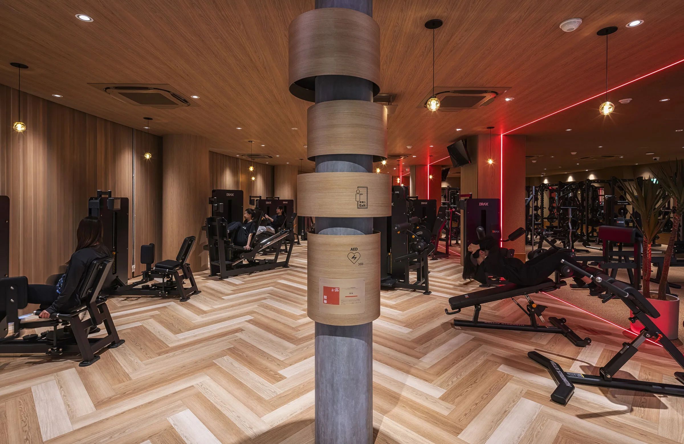 健身房丨日本埼玉丨KAMITOPEN建筑设计事务所-4