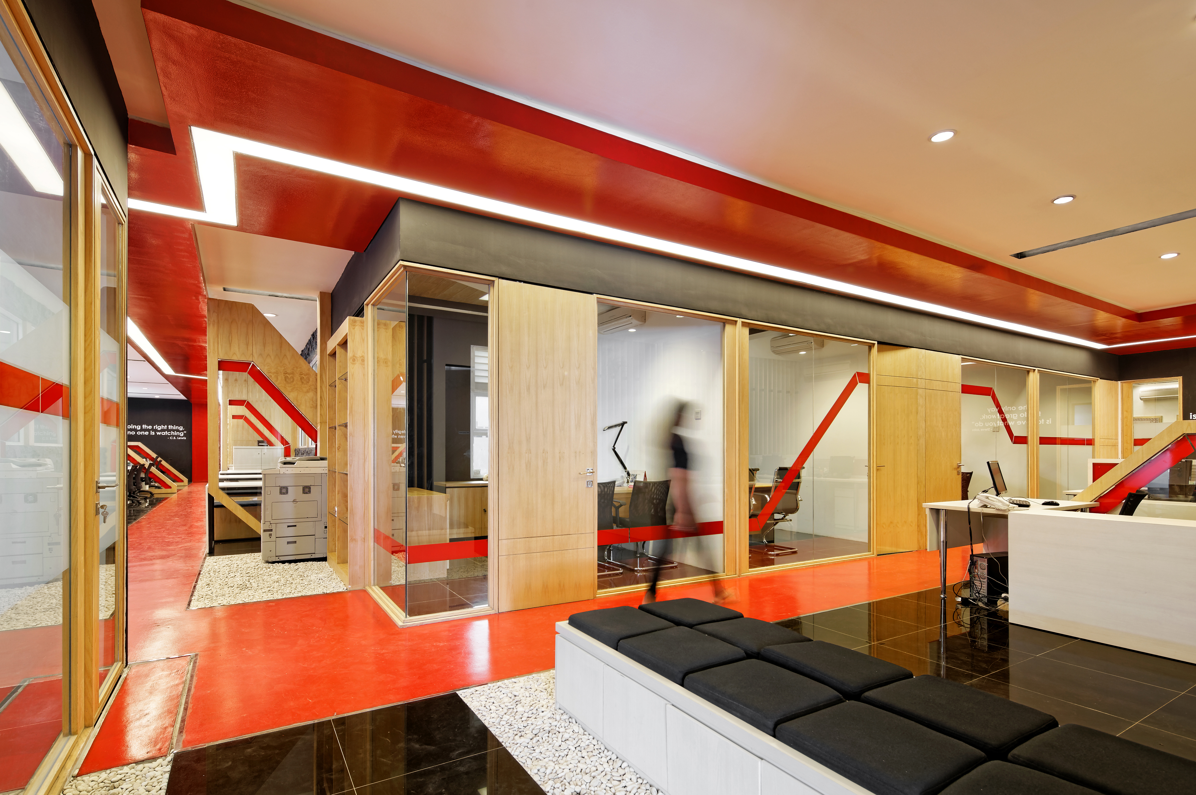 红韵南雅|OMG 印尼办公室设计-21