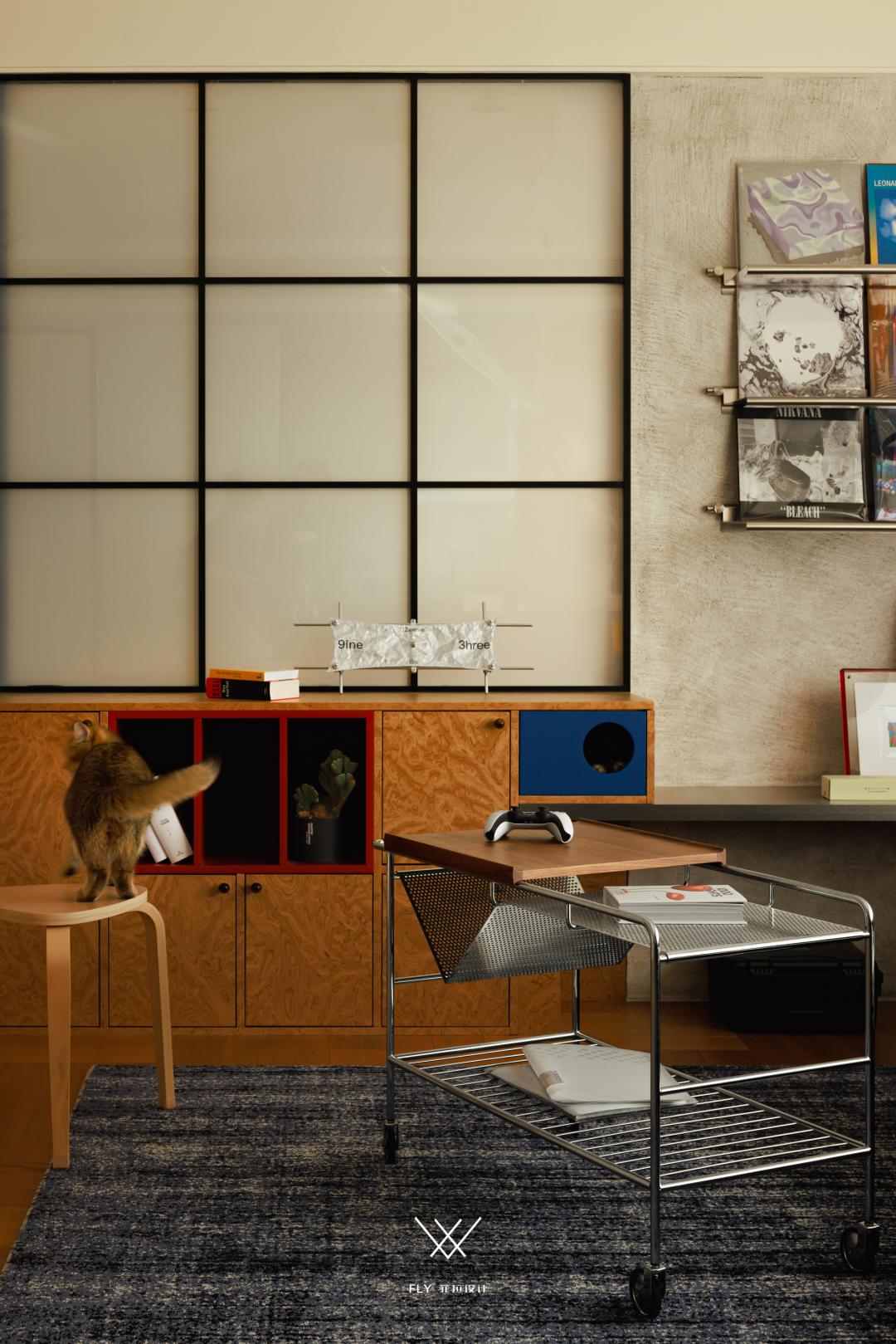 【菲拉设计】精装房改造 · 治愈系美学 · 阳光下的包豪斯丨中国杭州丨菲拉设计(FLY DESIGN)-15