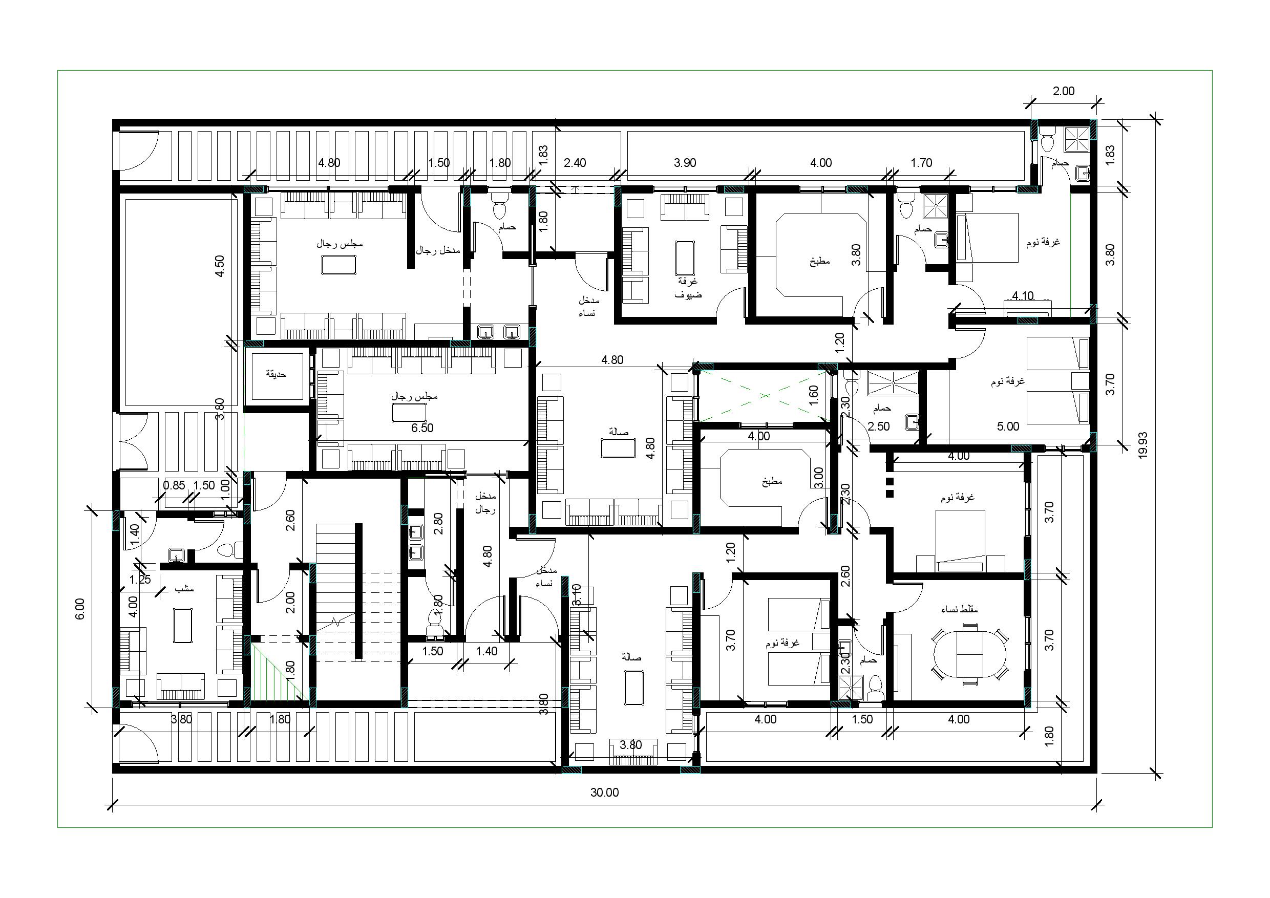 Commercial & Residential Villa Plans Design in KSA-10