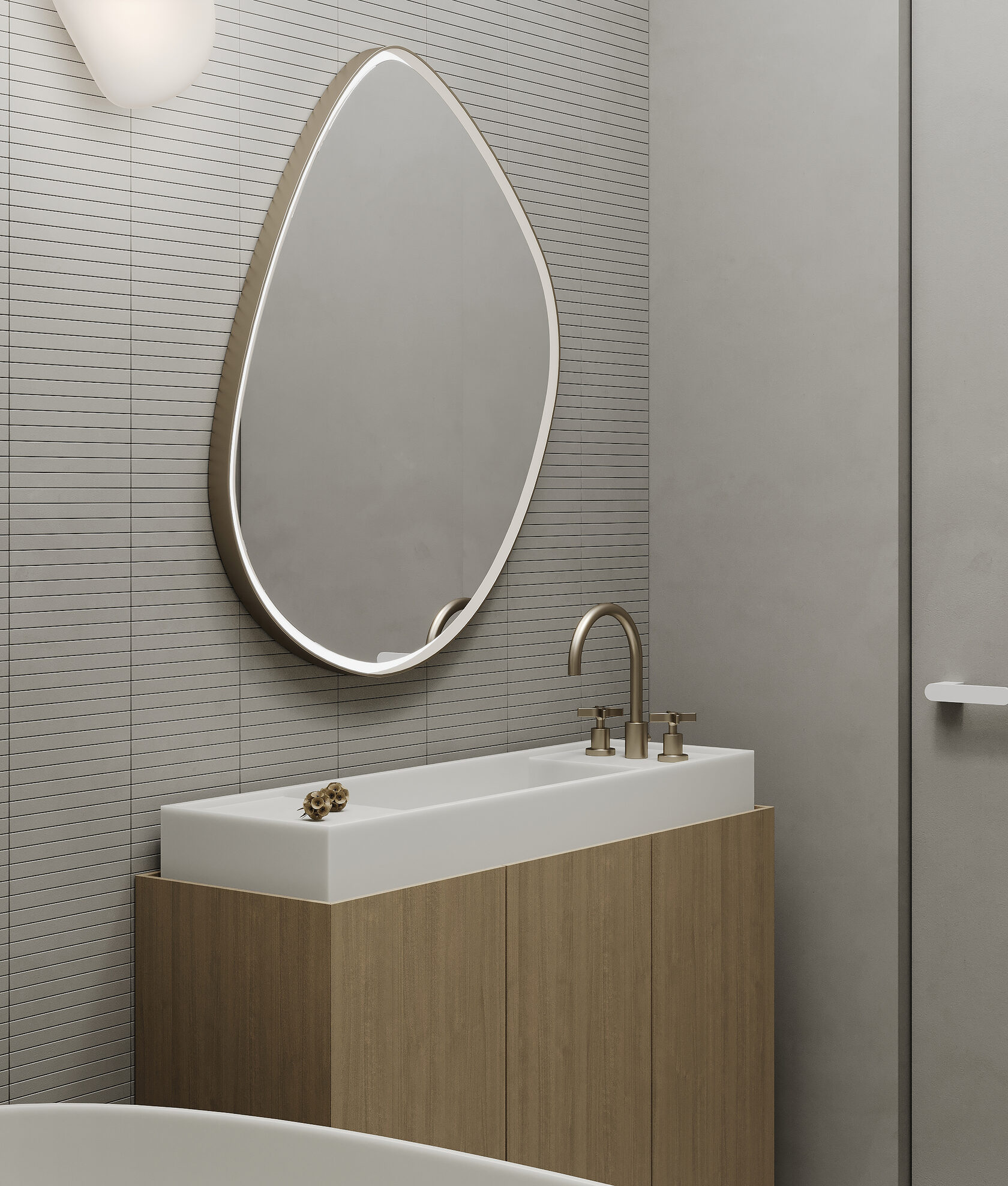 莫斯科56㎡小空间公寓设计 经典与极简的相互融合-12