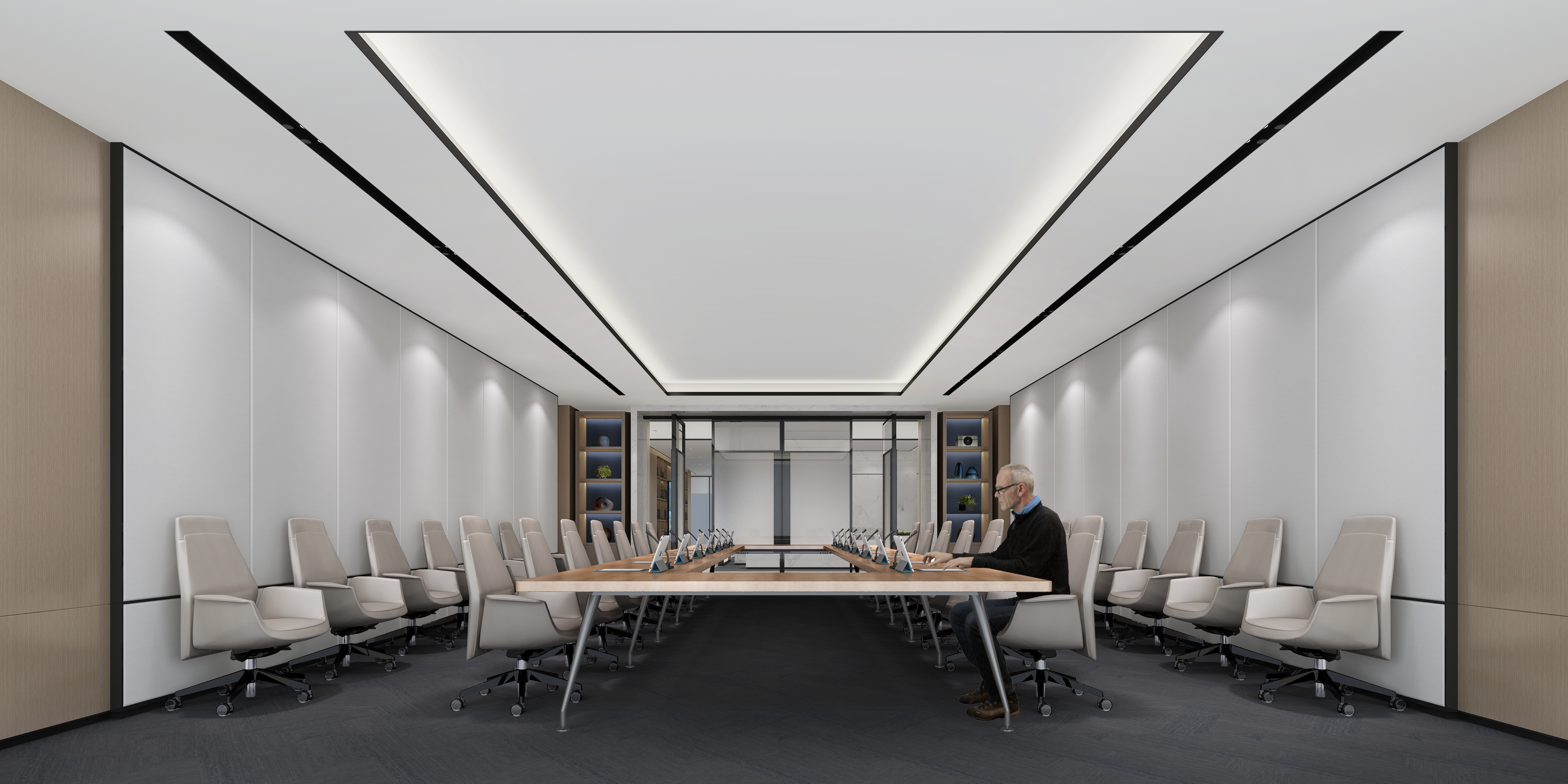 深圳招商资本总部办公丨中国深圳丨汇格设计-12