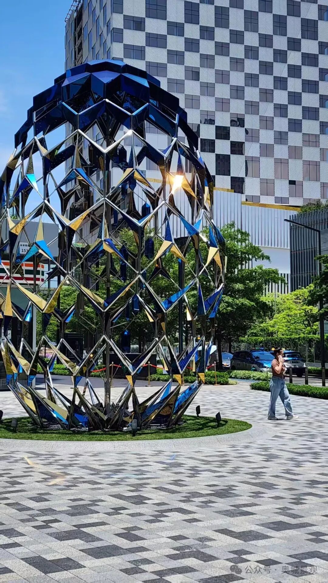 奥城景观||深圳•招商•前海经贸中心大厦环境综合提升工程-52