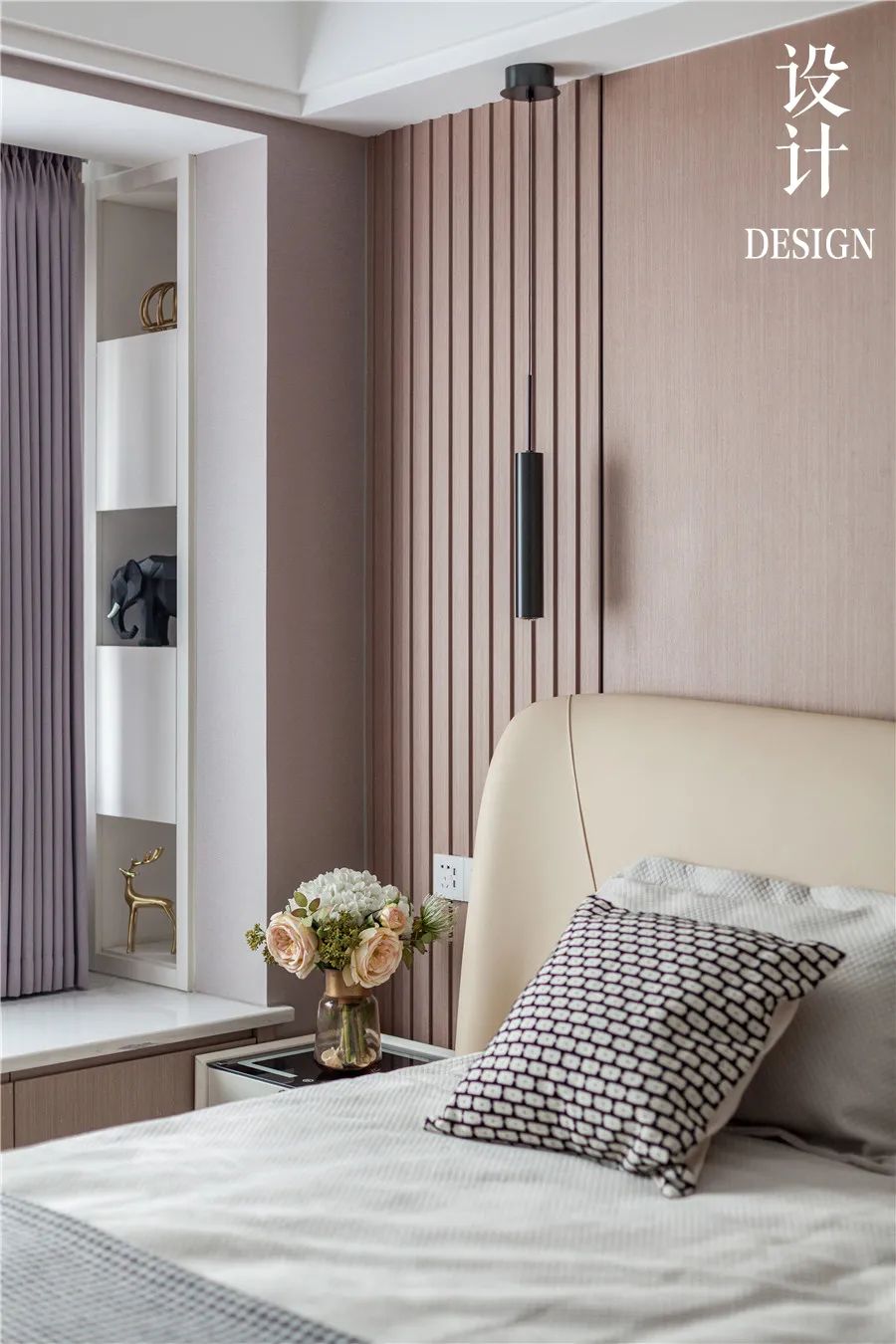 简约潮玩空间,金融精英的舒适浪漫之家丨铭品装饰-1