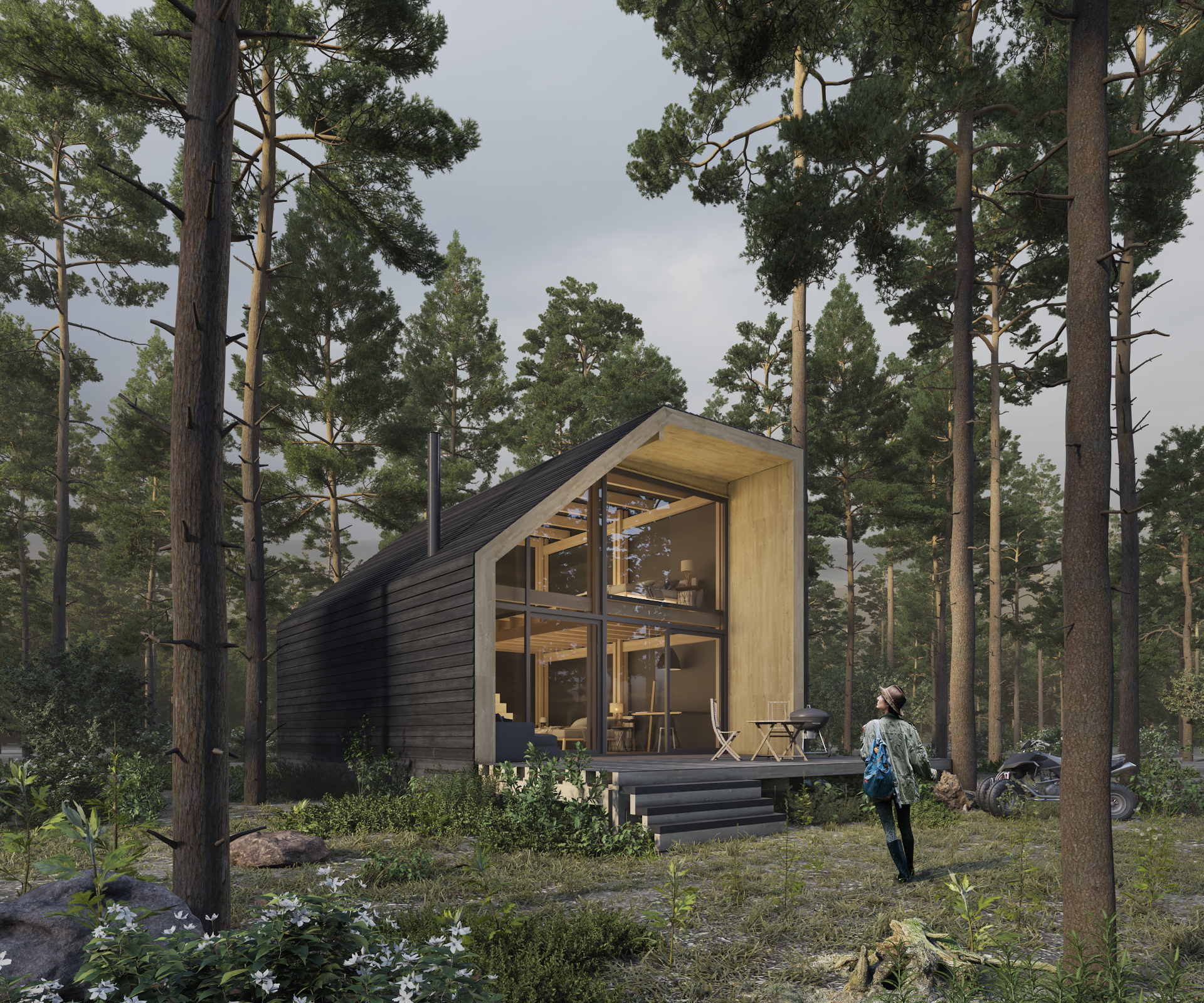 塔帕拉帕森林小屋-0