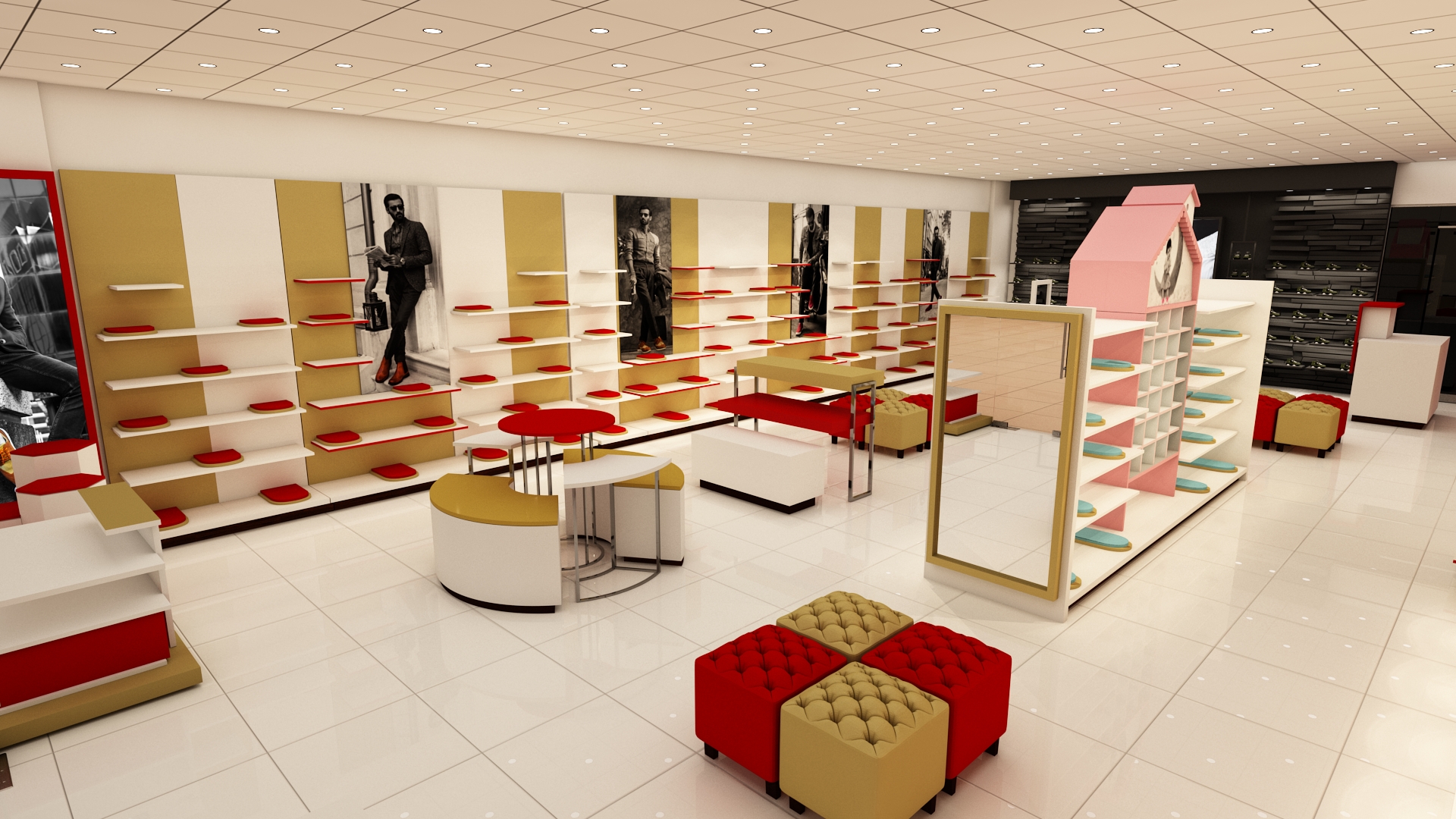 Shoe Store Design - NDURE-2