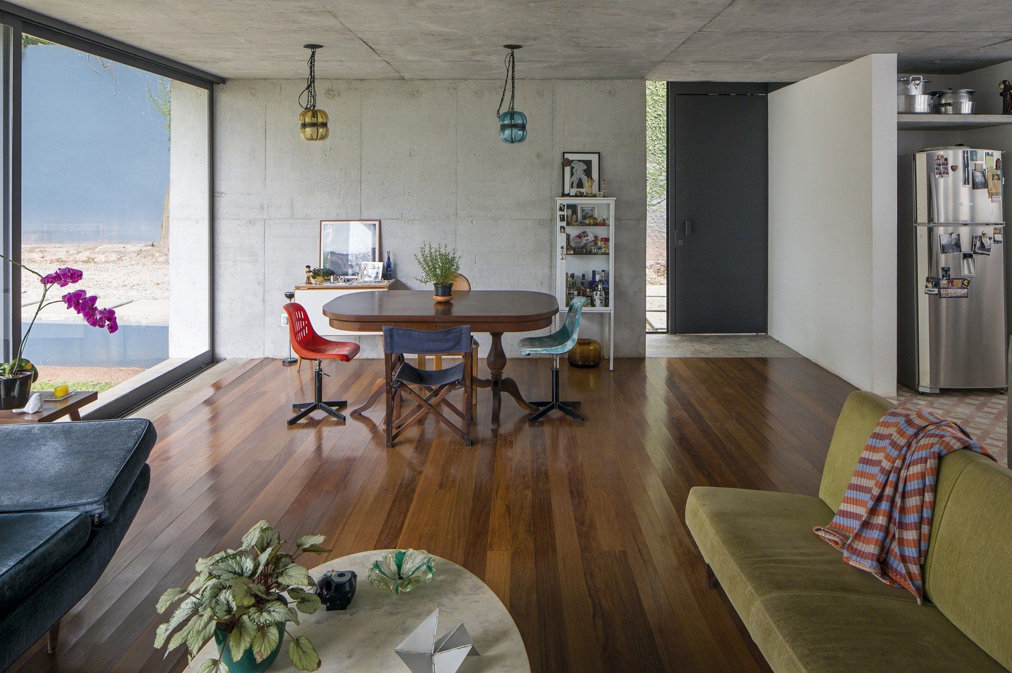 巴西 São Paulo 市 LP 住宅——混凝土与玻璃的现代空间-38