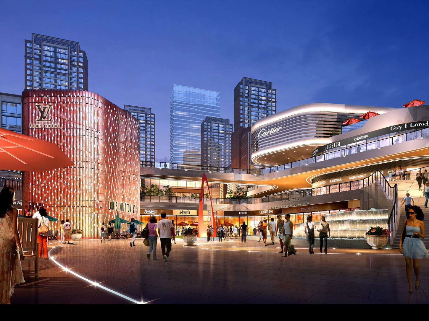 弥勒半山溪谷建筑设计丨中国云南丨派沃(中国)商业设计机构-2