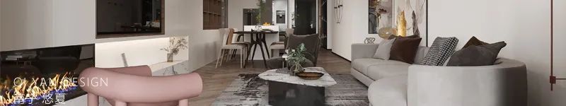 滨江府 143㎡四房两厅设计丨朝露柒颜设计-56