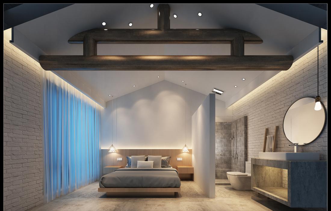 北京侘寂风民宿2#院-3