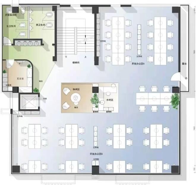 霁蓝智见未来 · 昊威集团的创新办公空间设计丨中国潍坊丨元筑设计-50
