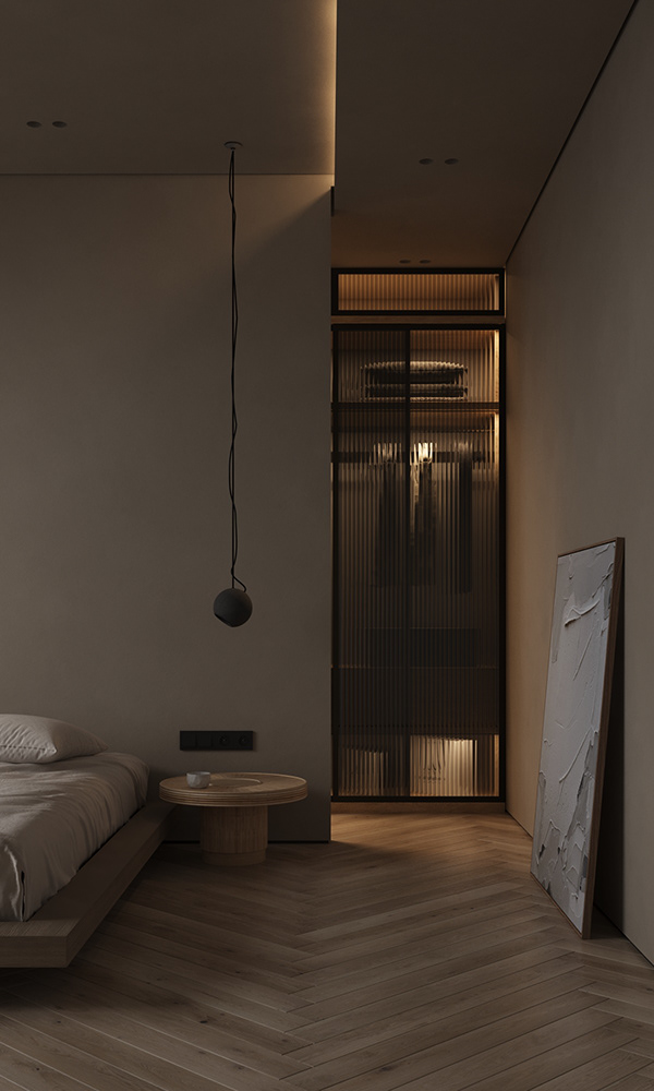 中性色系公寓设计 超有设计感-16