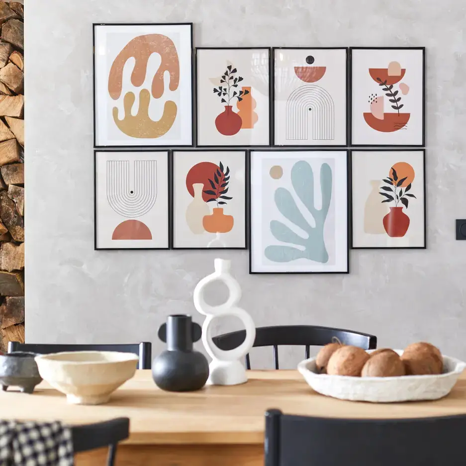 混搭风格客厅与餐厅设计-19