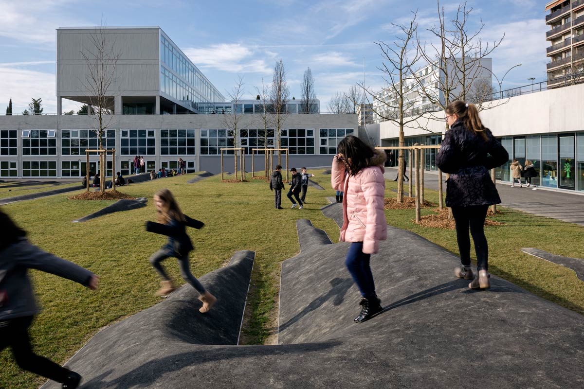 瑞士 Meyrin 公园的“折痕童年”-18