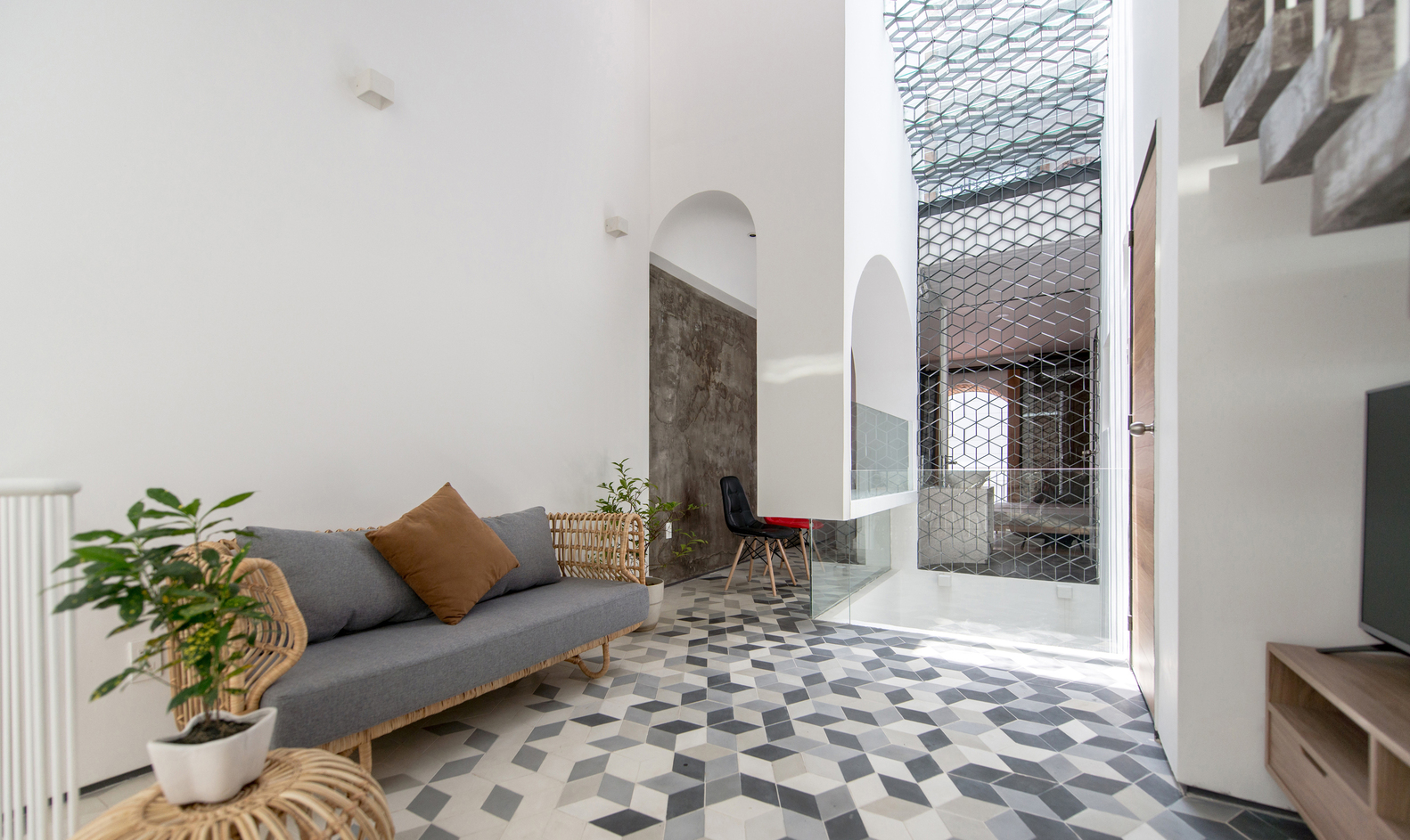 越南 AD+工作室“NHàphố”联排别墅翻新-48