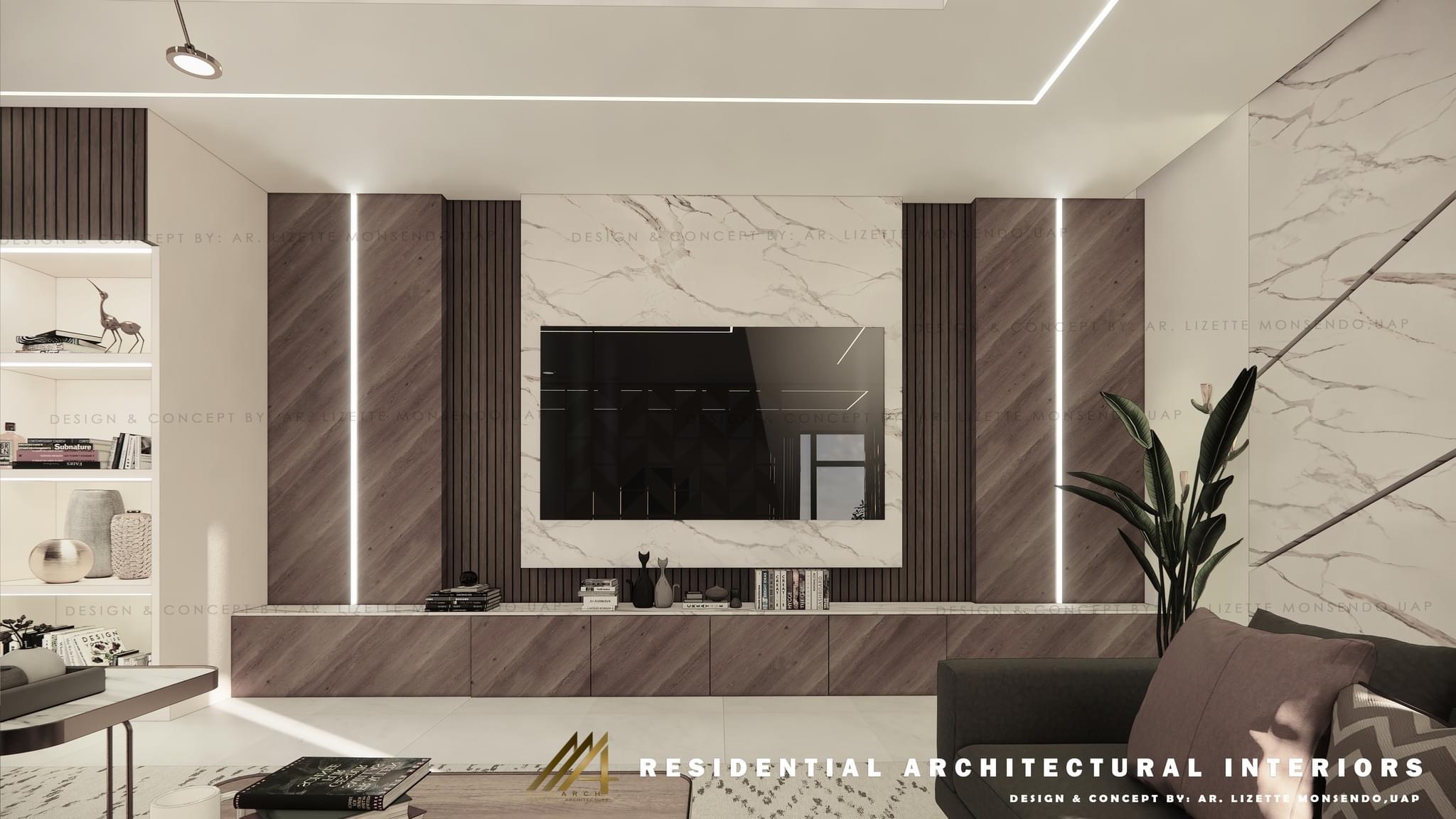 居住区域建筑内饰-5