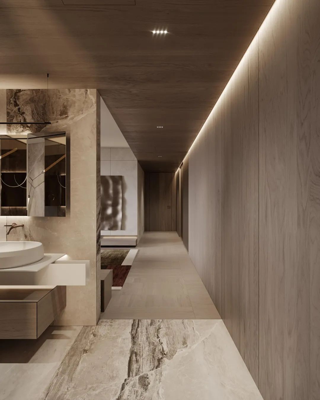 现代极简乡村别墅设计丨Yevhen Zahorodnii-60