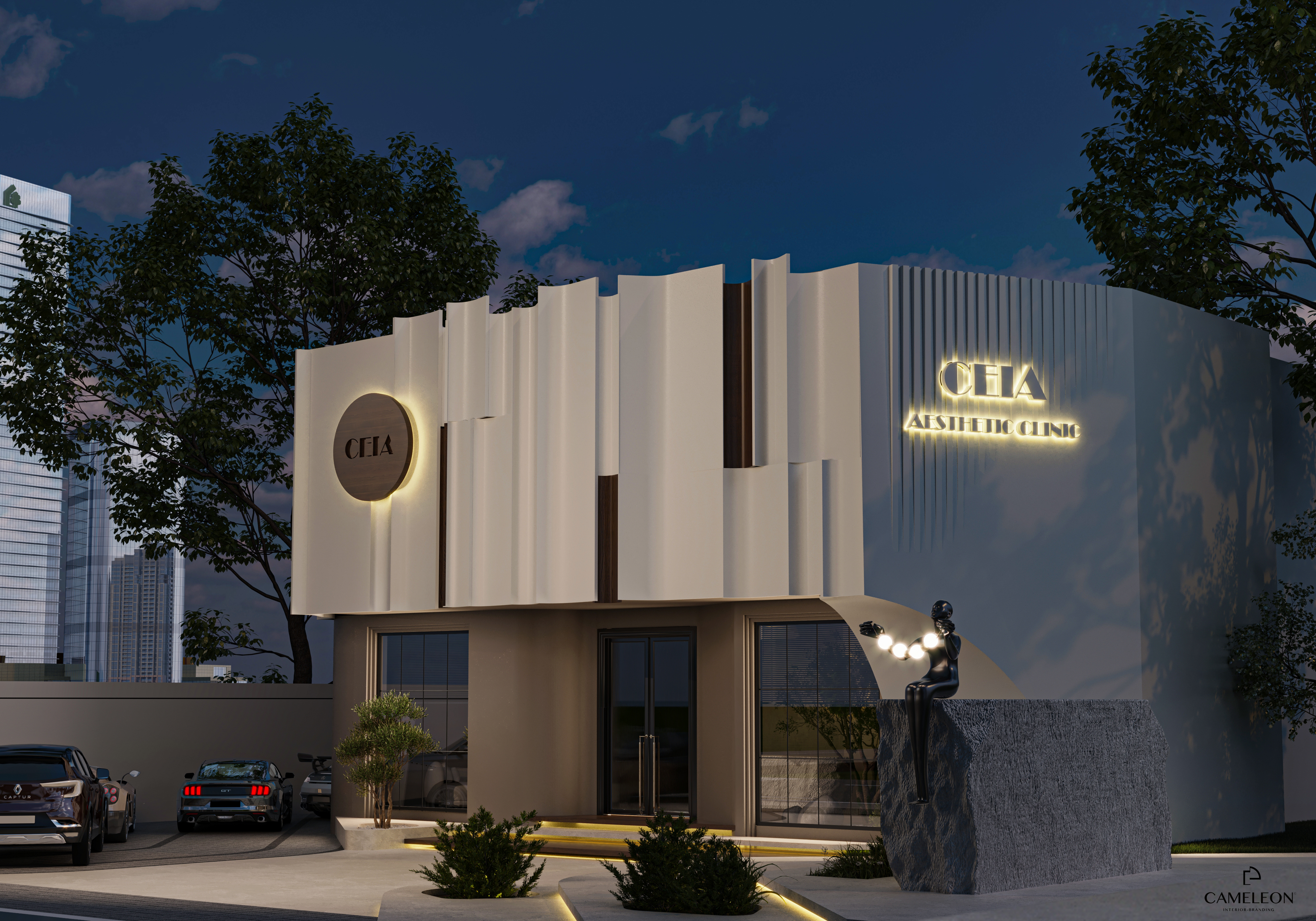 Ceia Clinic Elevation (Aesthetic clinic ) at Dubai-1