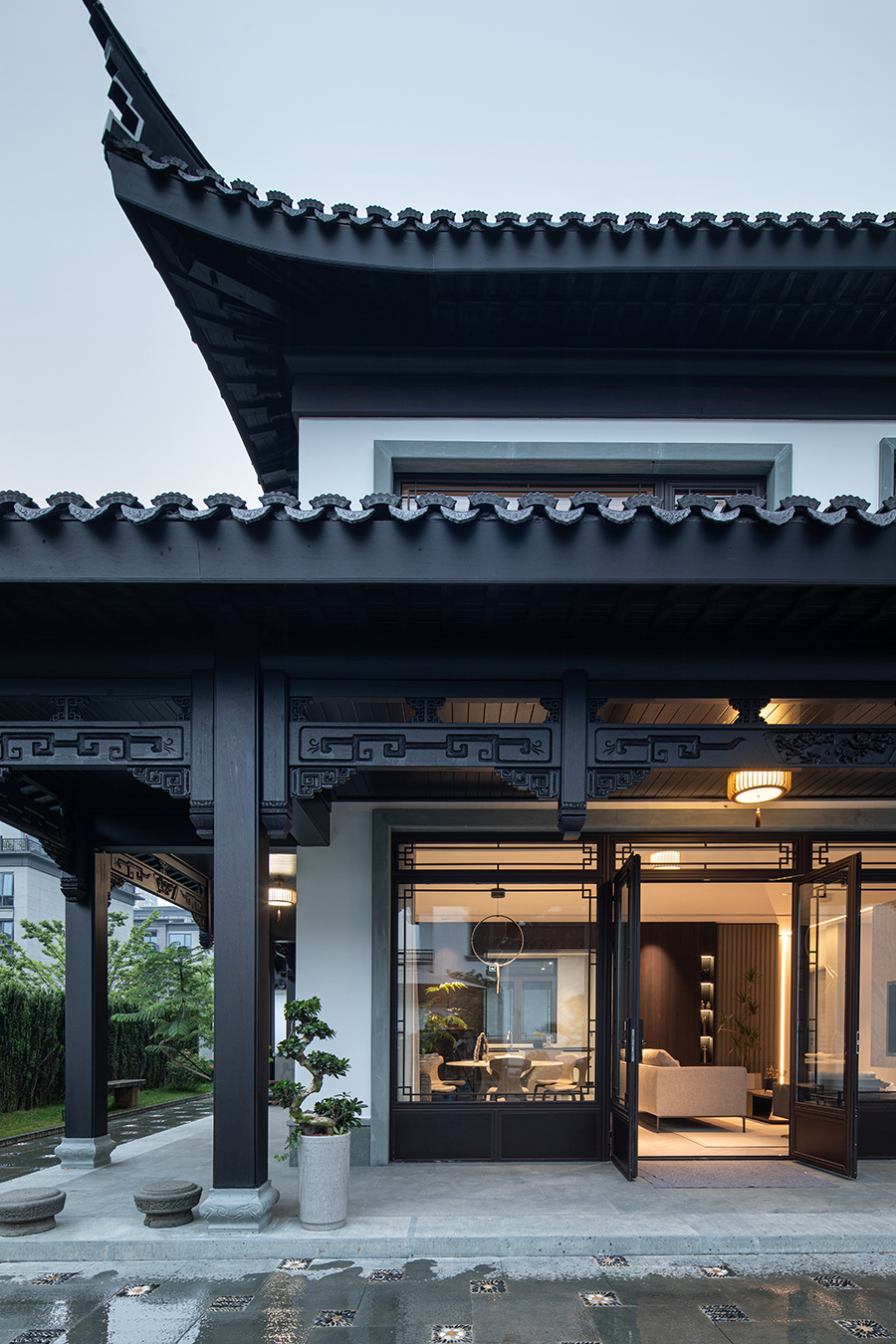 杭州新安江畔私宅丨中国杭州丨冯培莉空间设计工作室-6