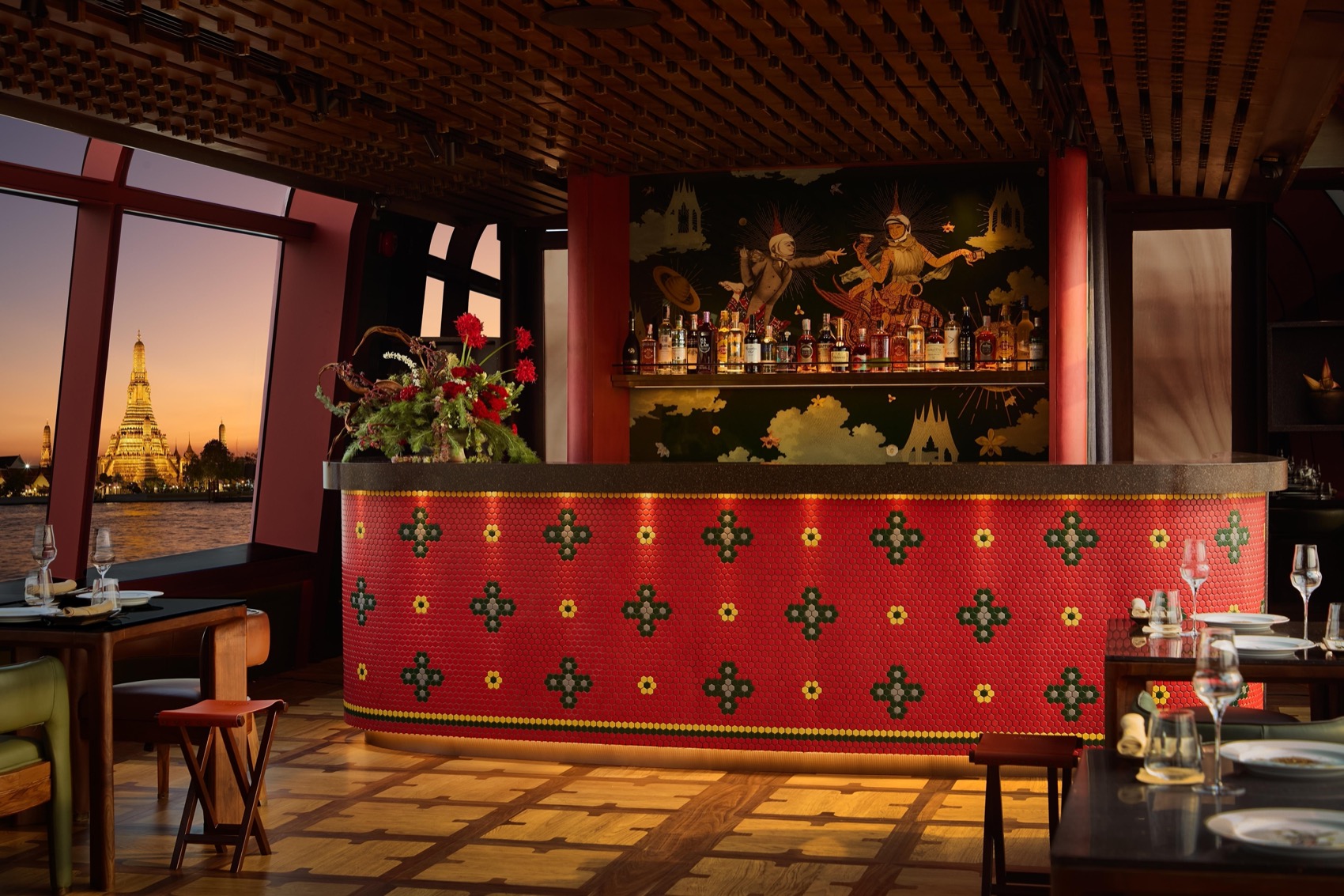 Apsara Cruise餐饮巡游船改造丨泰国曼谷丨Studio Locomotive-10