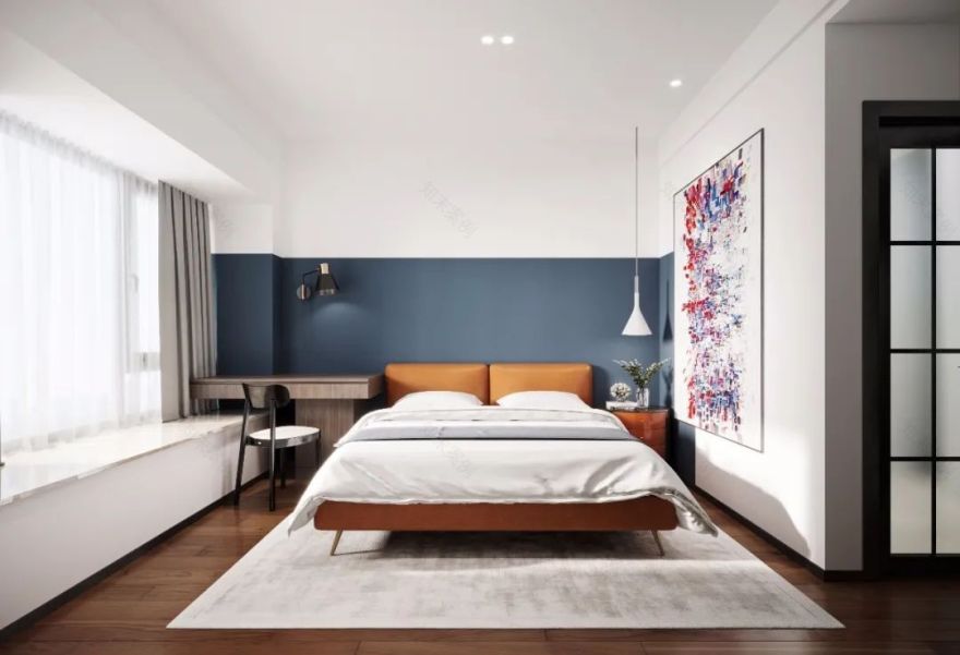 星华海岸 90 平米现代简约风家居设计,自由舒适品味生活-48