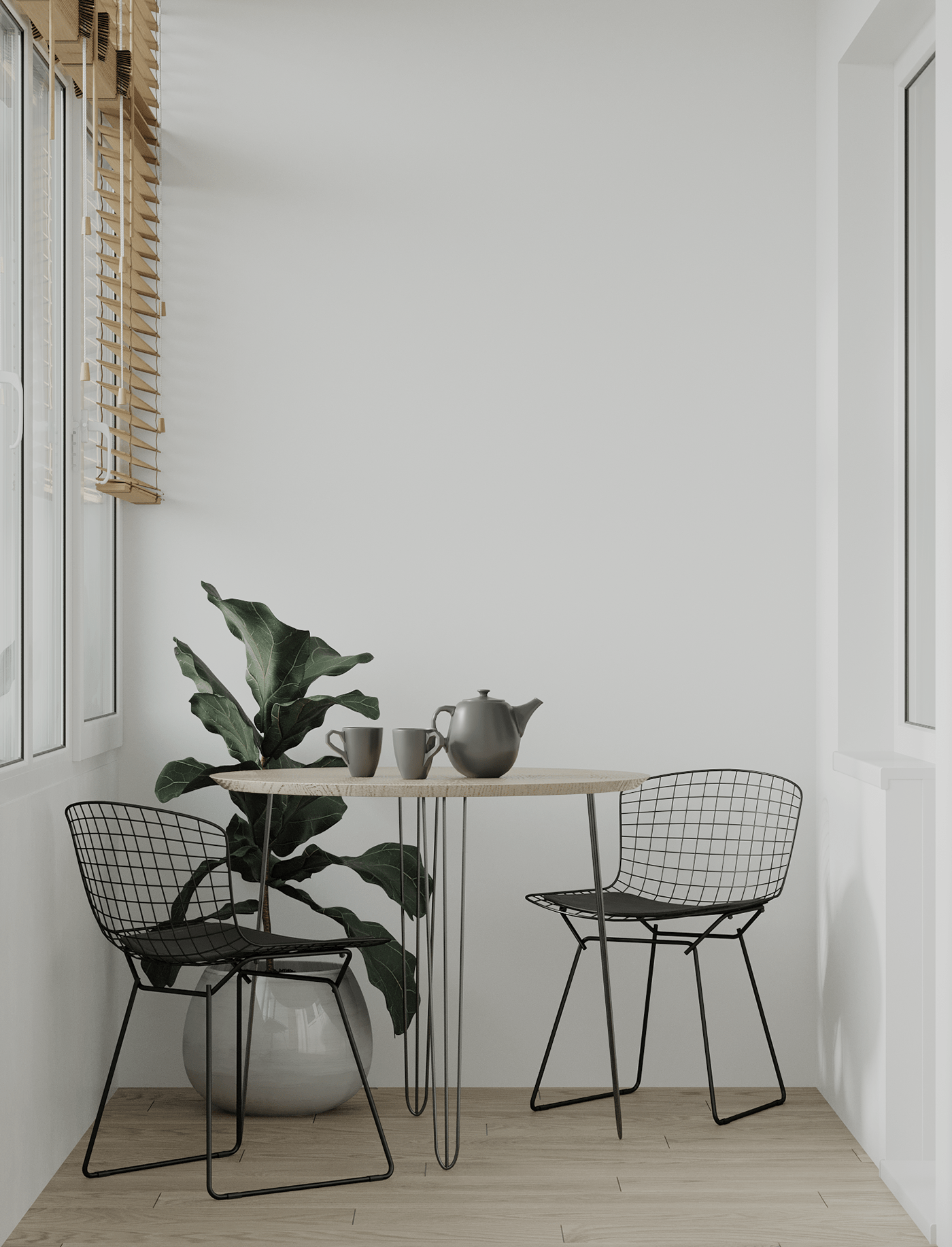 清新的小公寓，完美效果展现                     -17