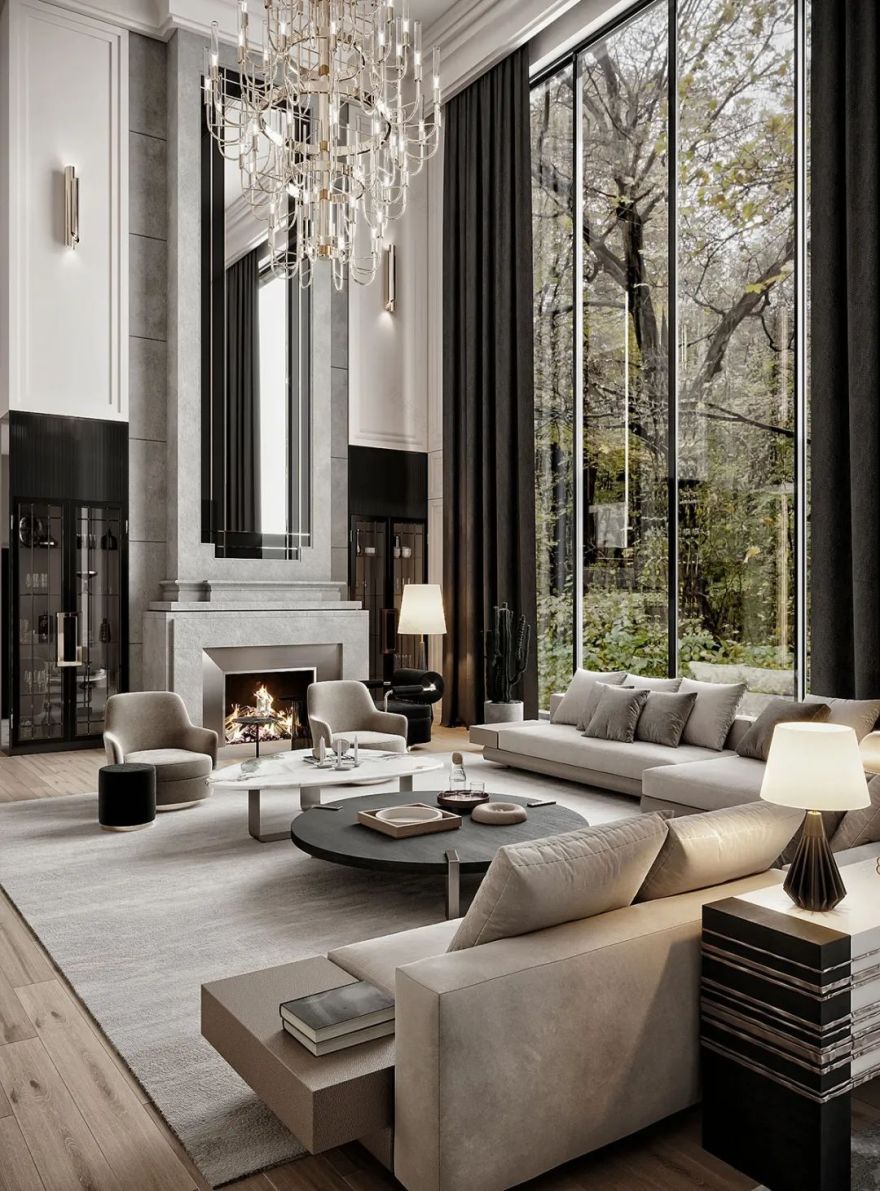 别墅豪宅 室内设计丨阿曼丨ZEBRANO,Buro One-5