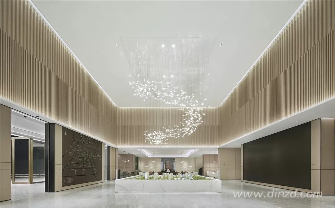 哈尔滨融创城销售中心——现代东方韵律的精致呈现-19
