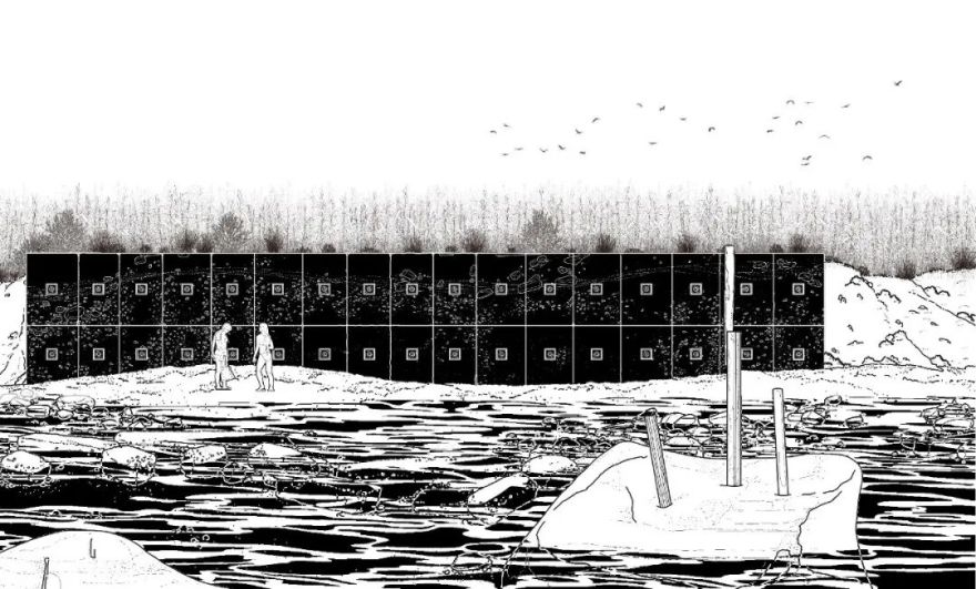 UCLAutumnShow项目分享!沧海一粟的人类时代,未来是如何存在于现在?无法用时间破译地球变化,建筑语言是否可以?-63