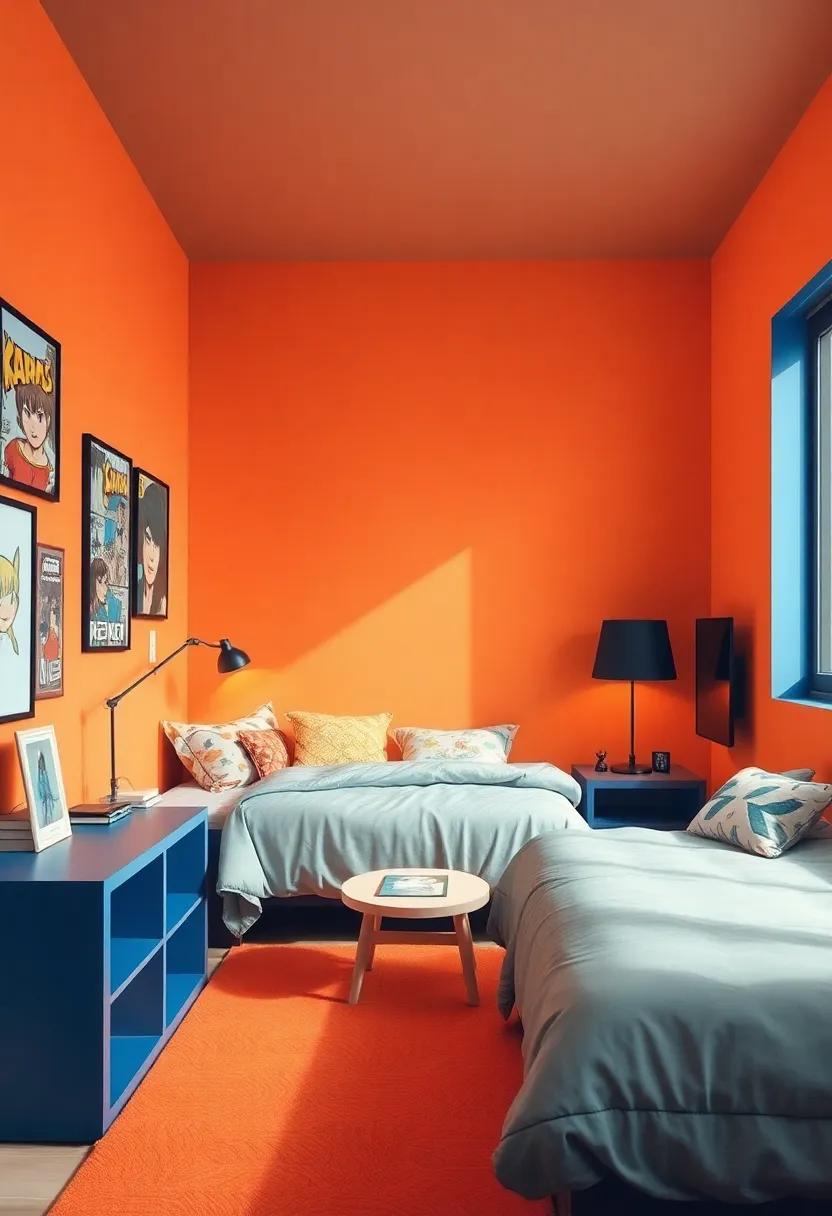 设计终极漫画书男孩青少年房间-5