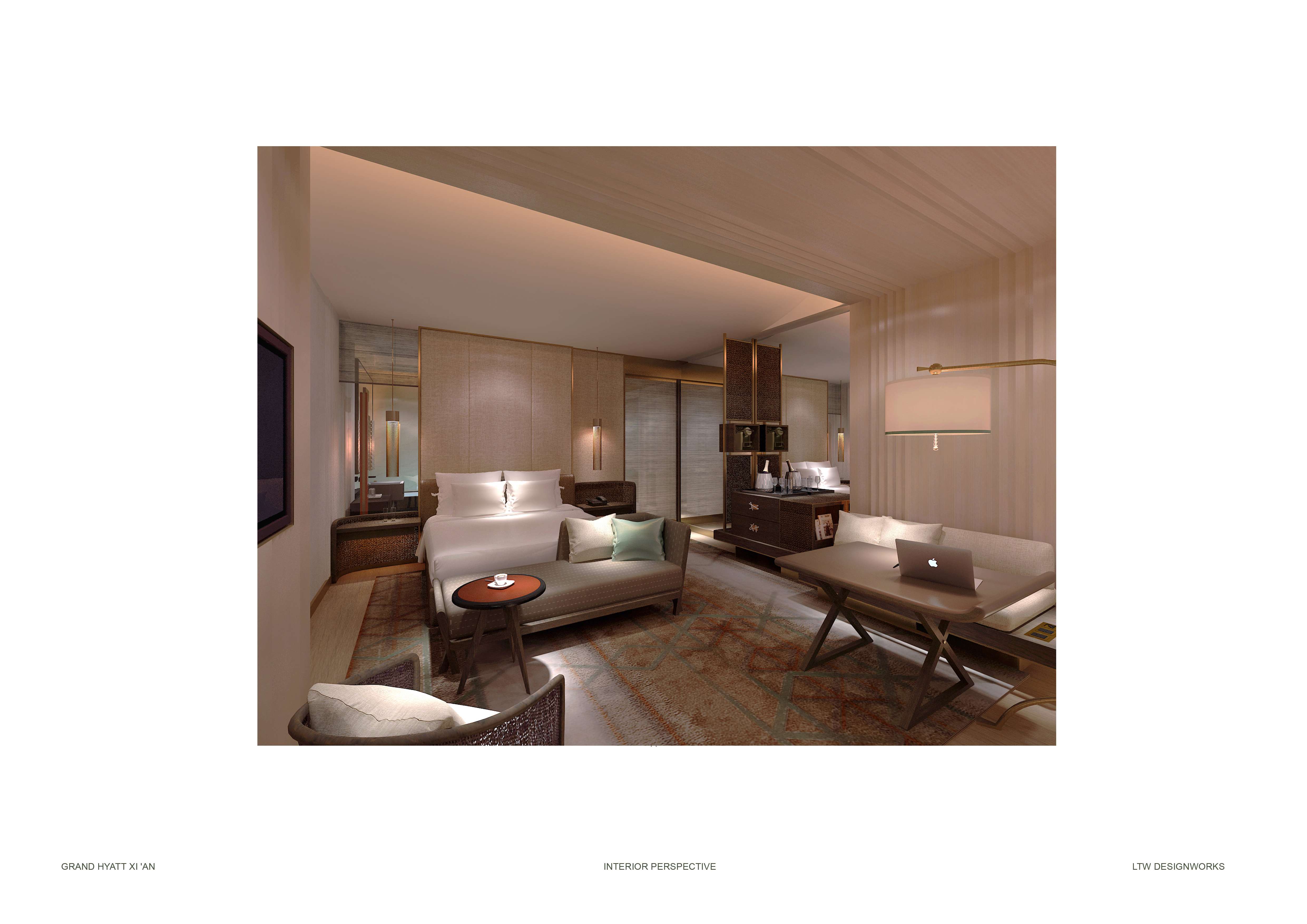 LTW  西安君悦酒店客房方案10 27P 95M-4