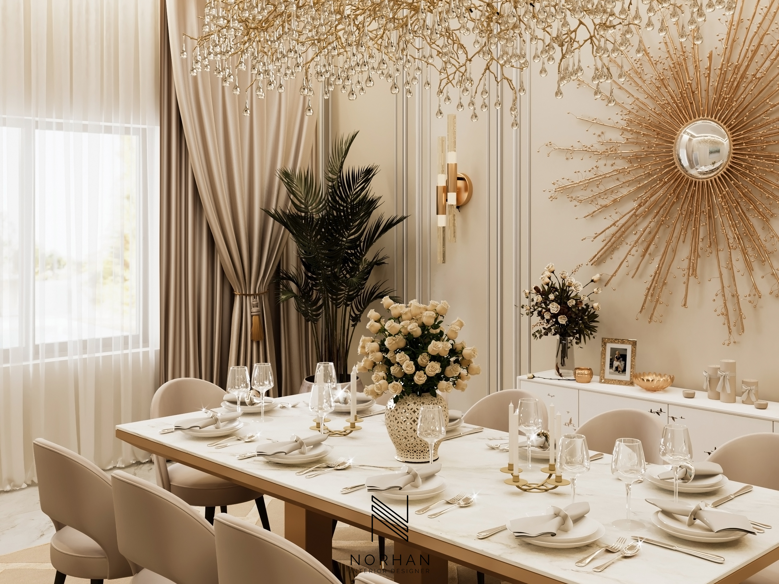 阿联酋新古典主义餐厅丨阿联酋丨Norhan NM-3