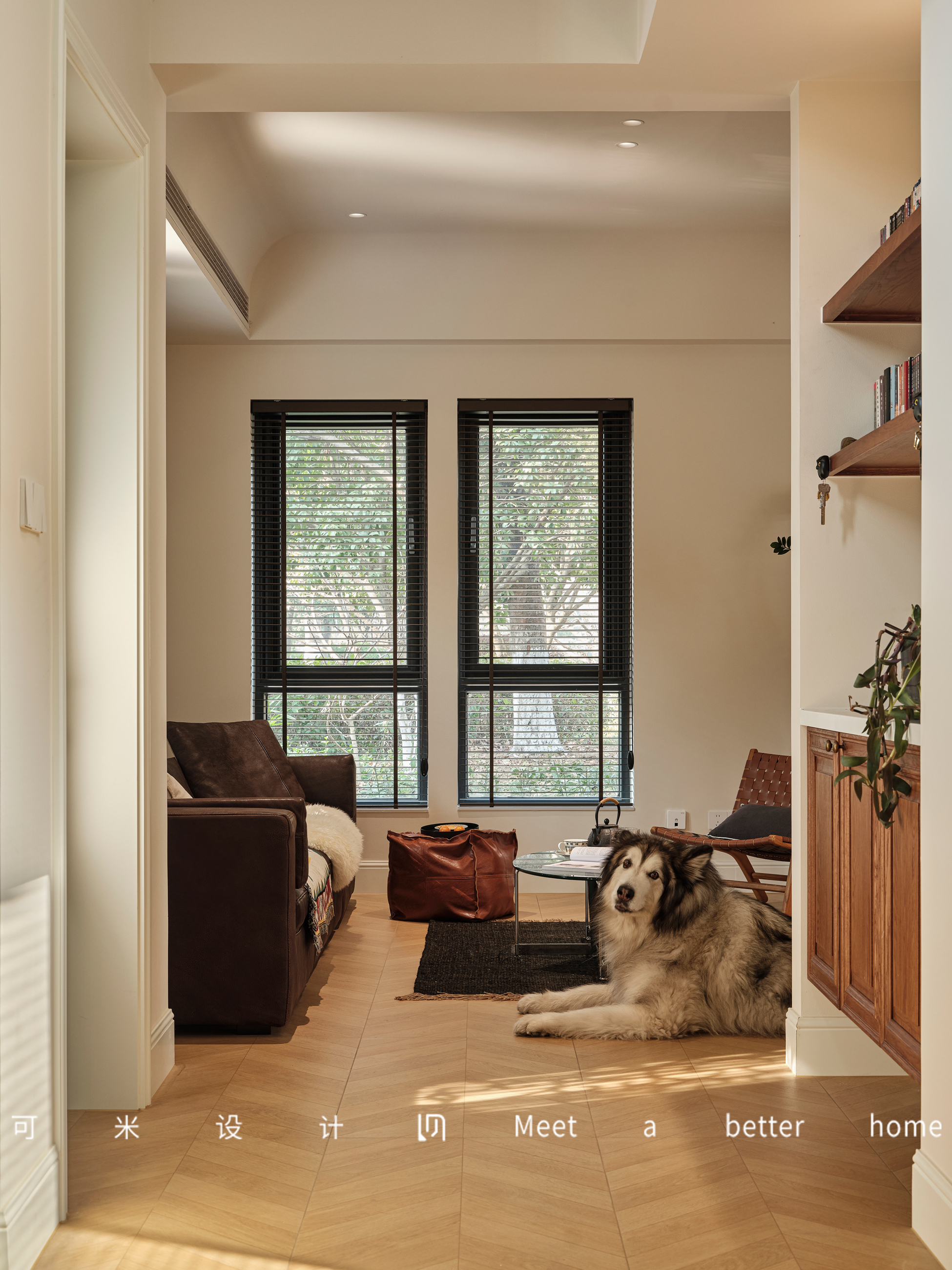 270°交互别墅里的复古摩登生活范本-9