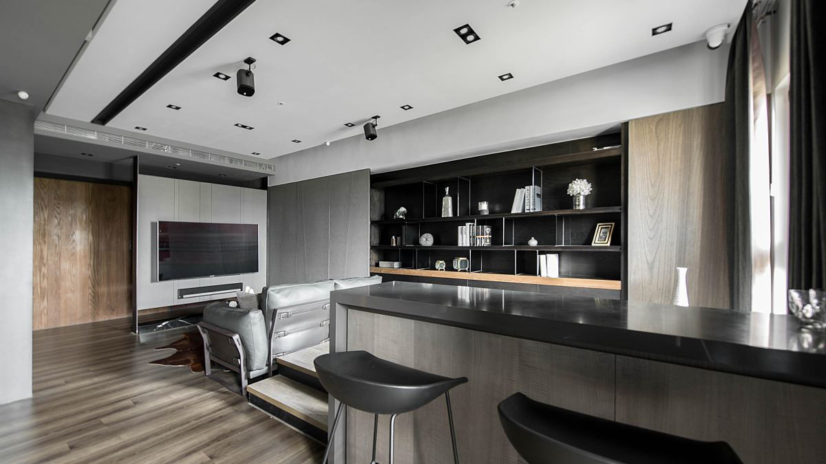 82.5m²品味饭店风住宅  惹雅国际设计-9