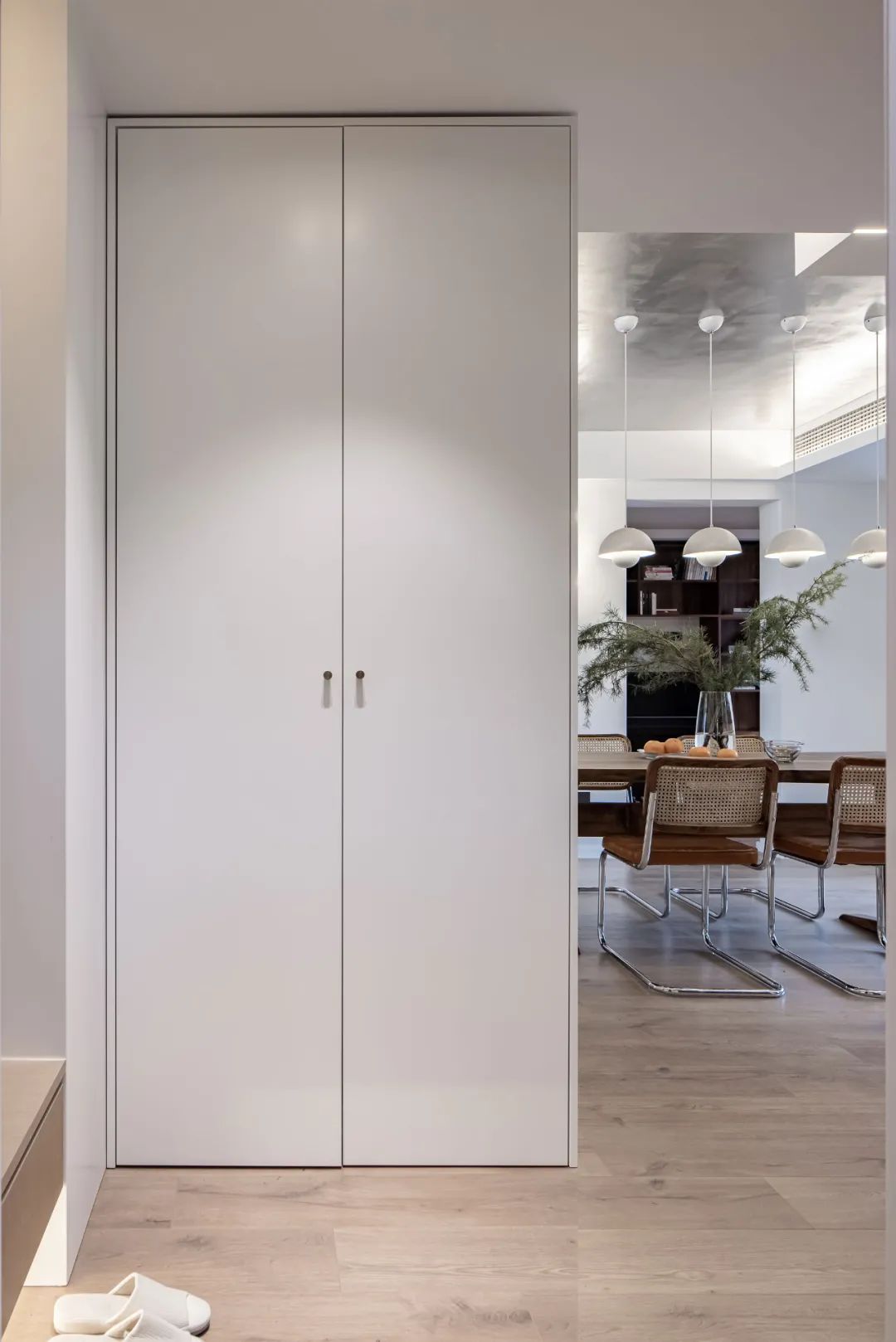 水泥漆+原木，感受极简的温度 | 吾索设计-5