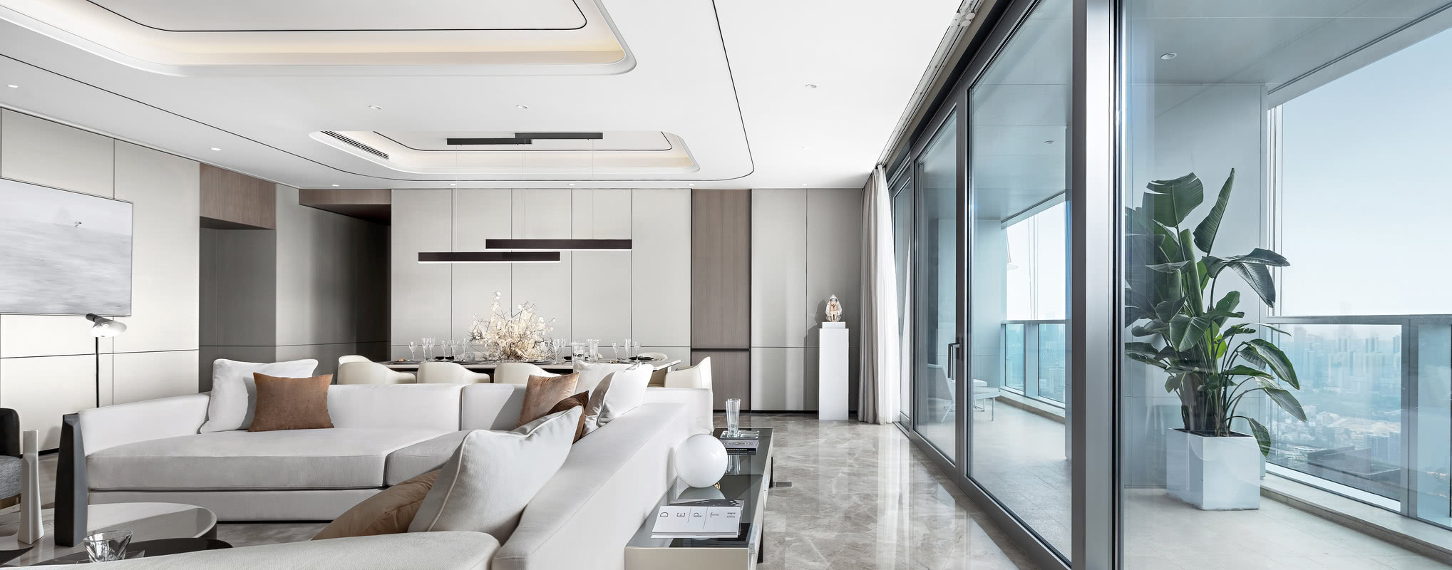 侨城一号豪宅软装设计 | 云端生活的艺术呈现-68