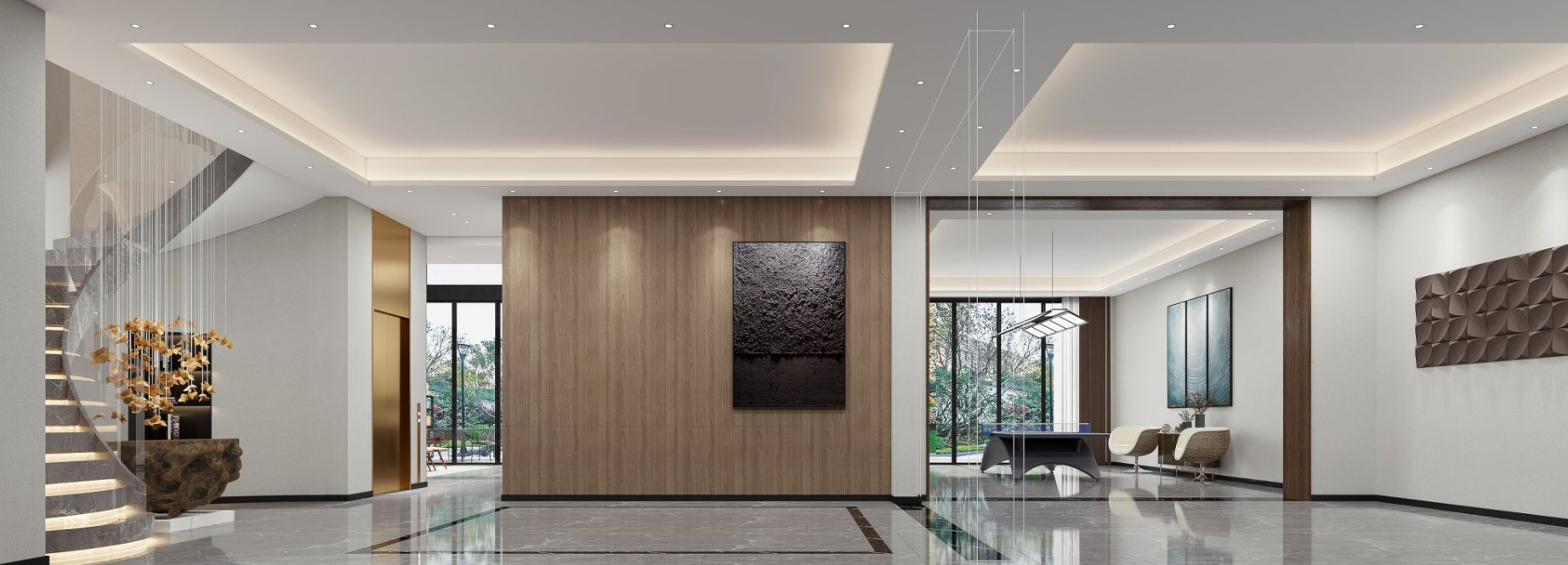 现代简约别墅设计-6