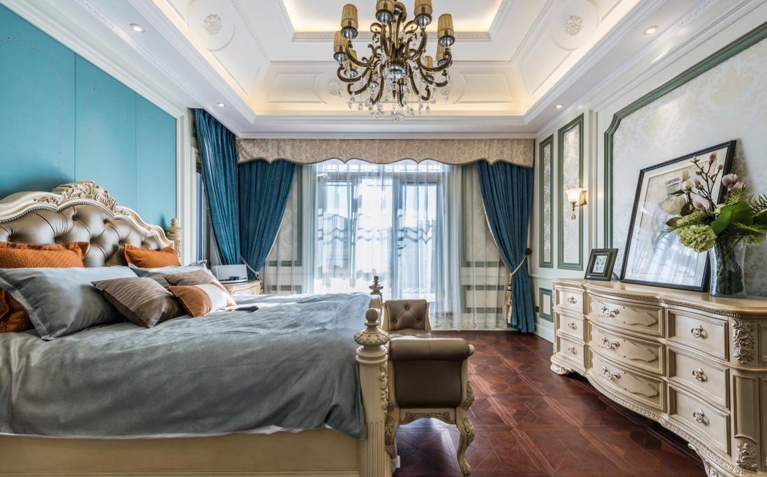 优雅孔雀蓝 | 打造华丽的居家空间-9