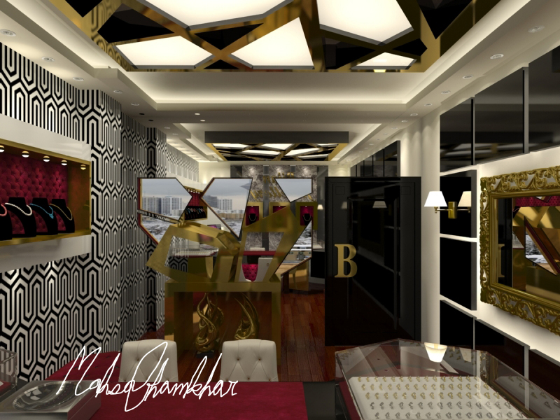 Gharamkhar 建筑集团的商业室内设计杰作-6