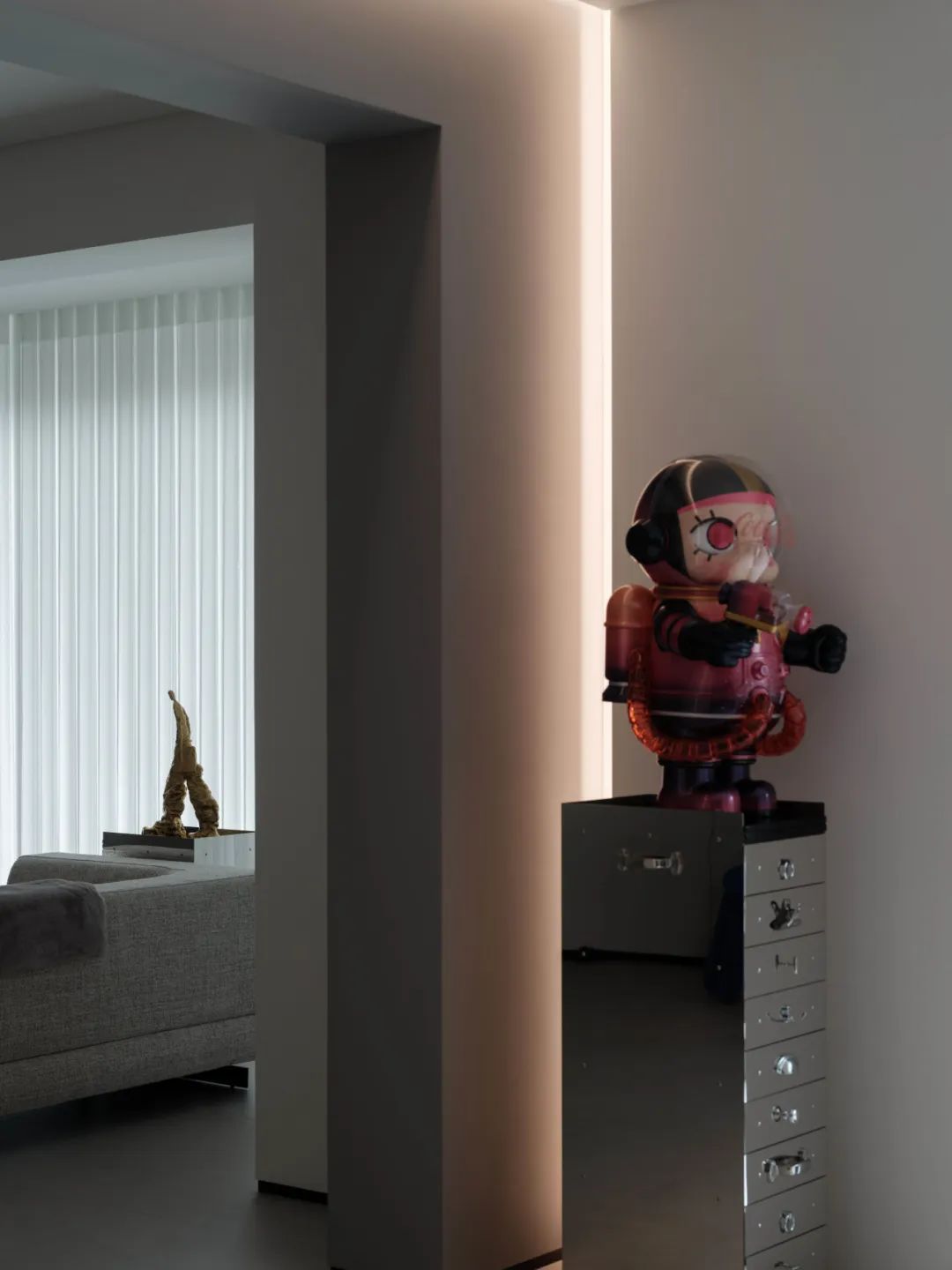 HHD-恒合立创设计作品|300㎡大平层极简私宅：逐光踏影，心之所往-20