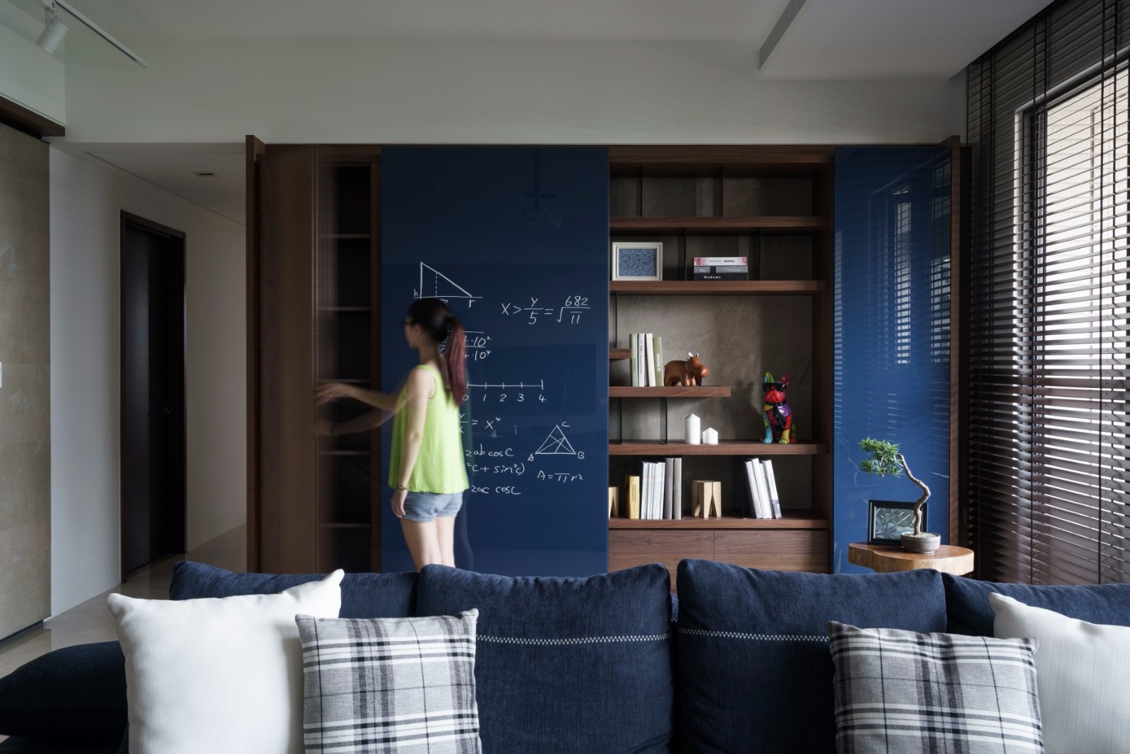 美术爱河——132m²人文居家住宅  千彩胤空间设计-10